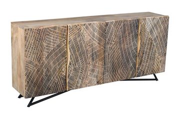 HARPER Sideboard Sideboard HARPER WAIGEO (BHT 200x90x40 cm) BHT 200x90x40 cm grün