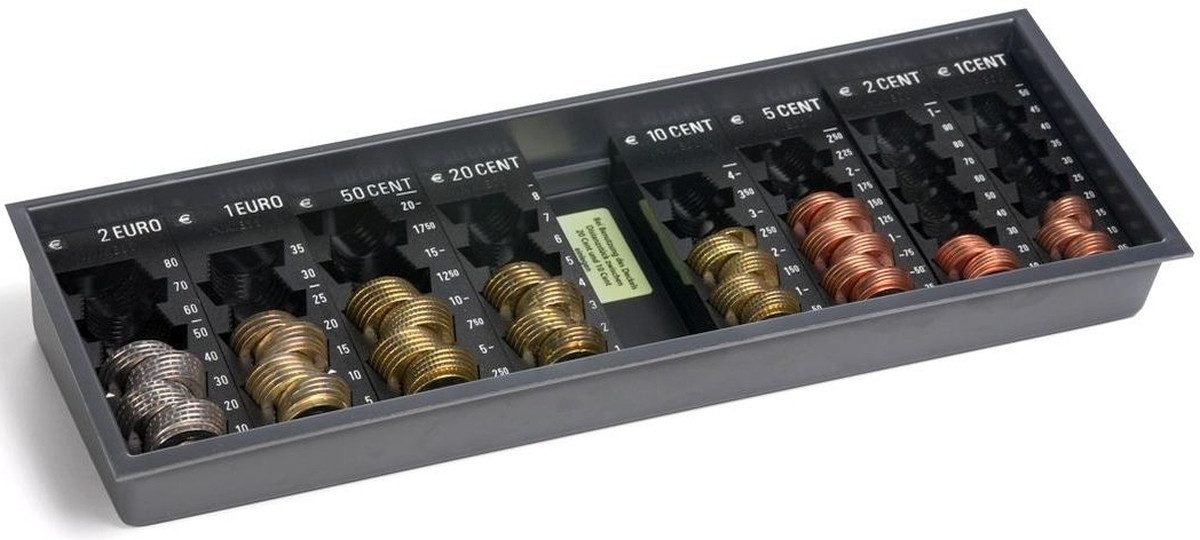 INKiESS Geldkassette Kasse Minikord 8001 RE BxTxH 35,5x13,5x5,0 schwarz