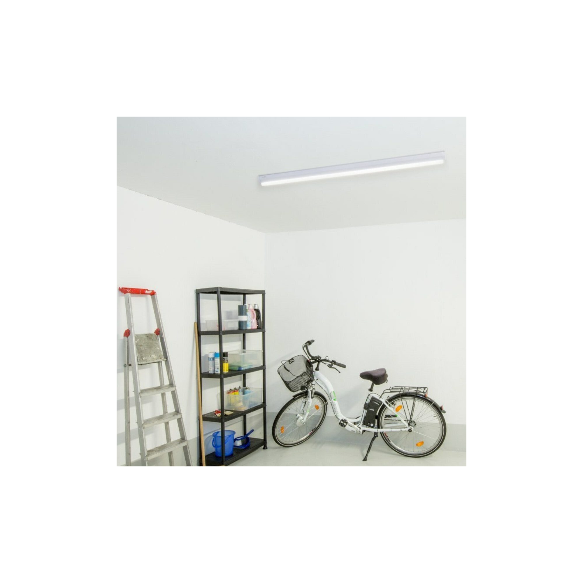 MÜLLER LICHT LED-Leuchtmittel MÜLLER LICHT LED Werkstattleuchte Basic 1/120 white 30W 2700lm 4000K