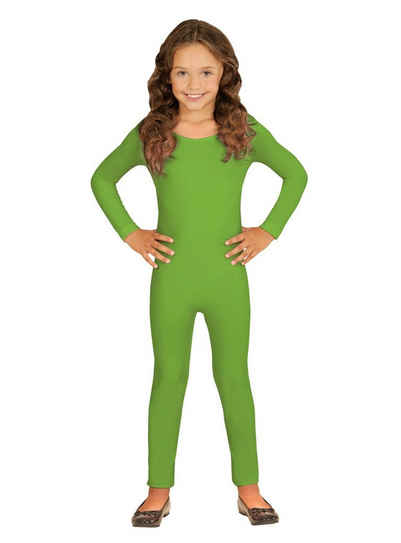 Widdmann Kostüm Langer Body grün, Einfarbige Basics zum individuellen Kombinieren