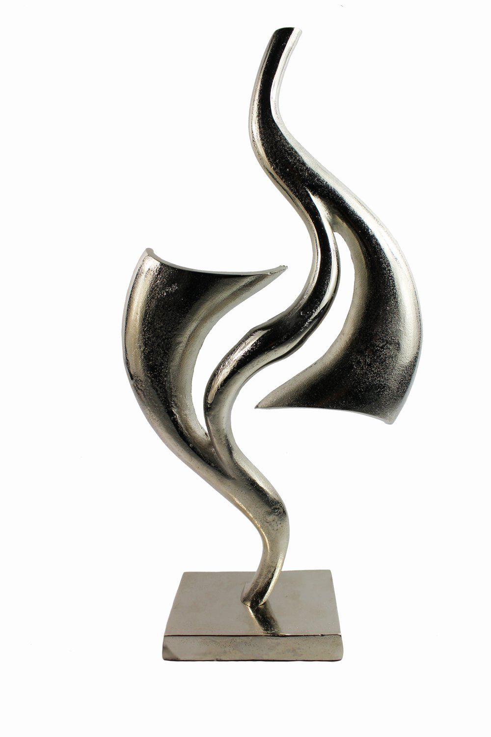 Arnusa Dekofigur »Abstrakte Skulptur aus Aluminium 48 cm Dekoration