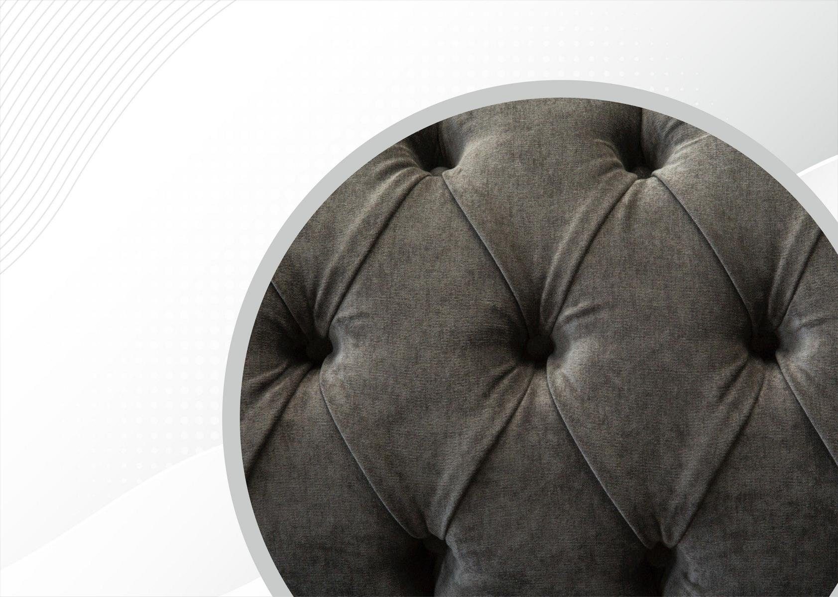 JVmoebel 3 Design Sitzer Couch Chesterfield Chesterfield-Sofa, Sofa Sofa 240 cm