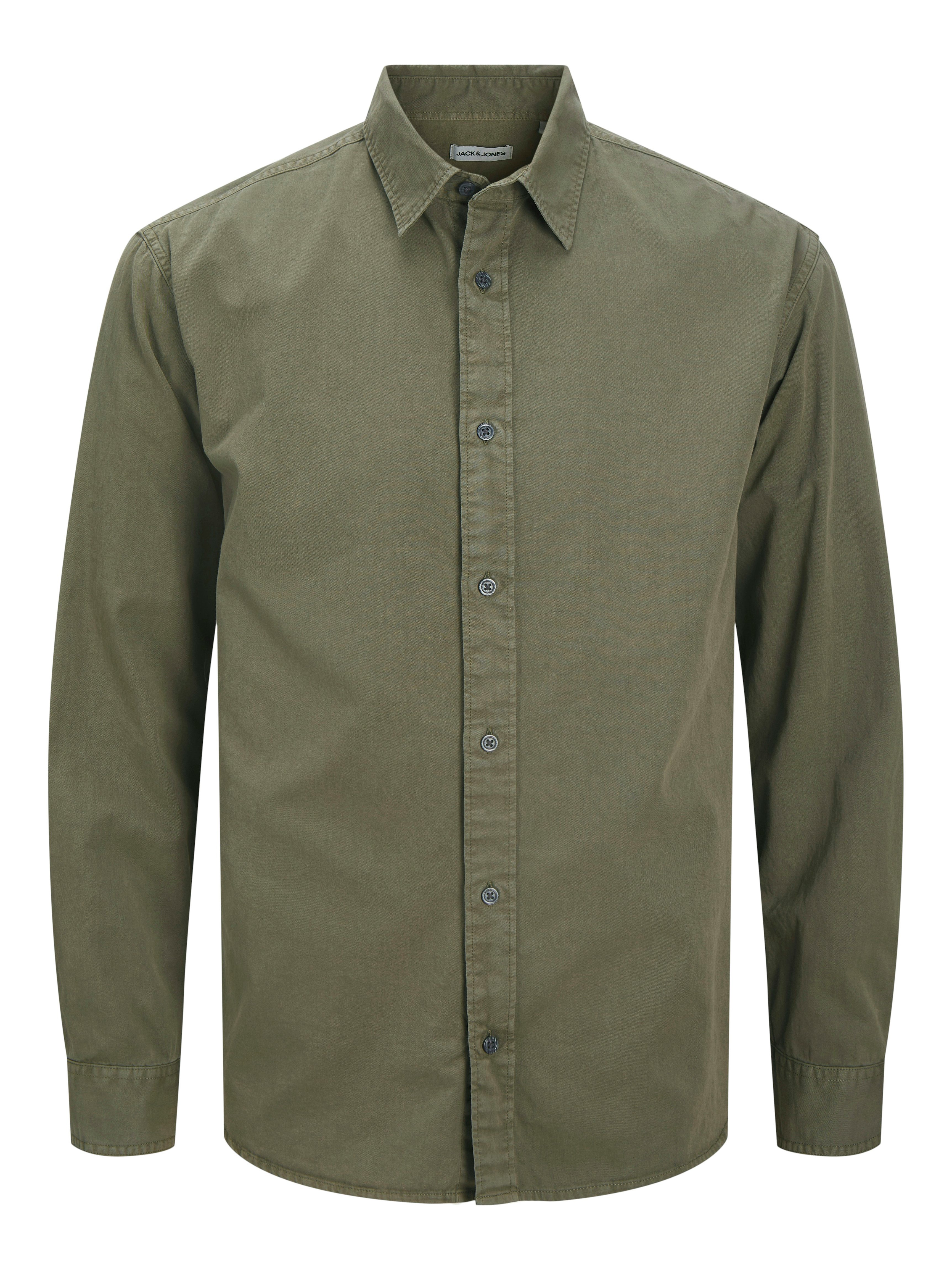 Jack & Jones Langarmhemd JJECHARGE FADED SHIRT LS NOOS günstig online kaufen