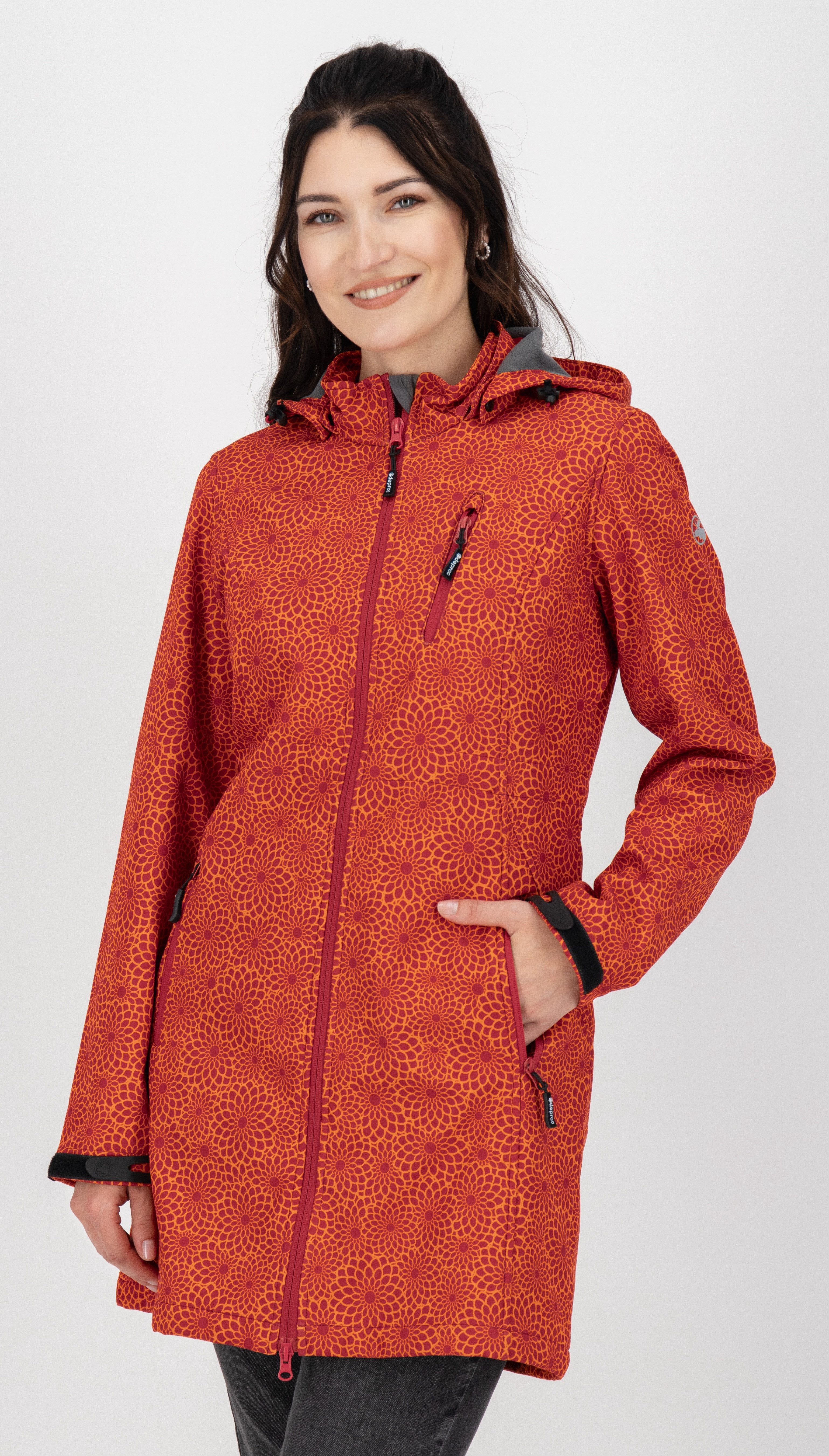 DEPROC Active Softshellmantel SHELBY X LONG CS WMN auch in Großen Größen erhältlich