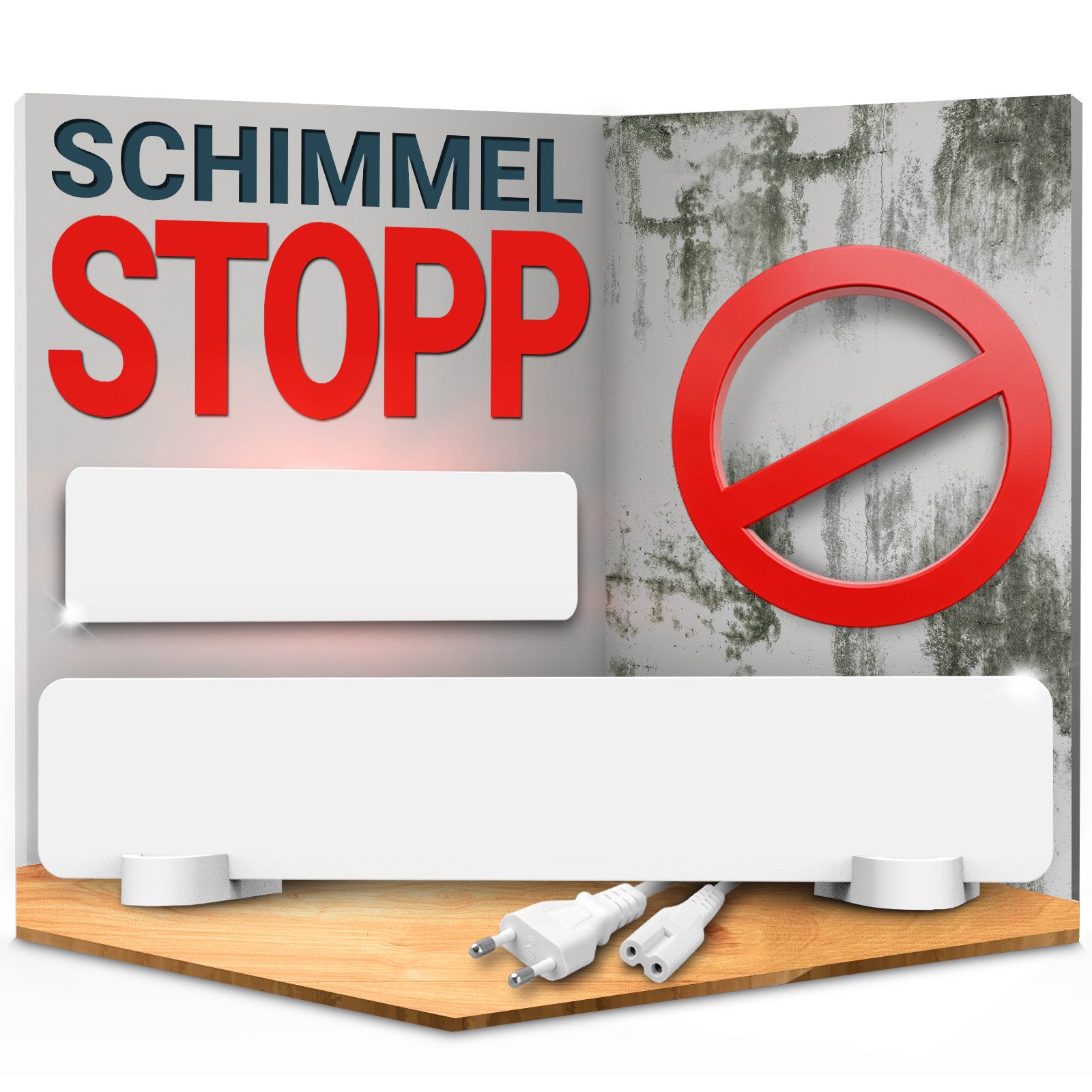 HEIMWERT Infrarotheizung Anti Schimmel Heizung 50w, günstig online kaufen
