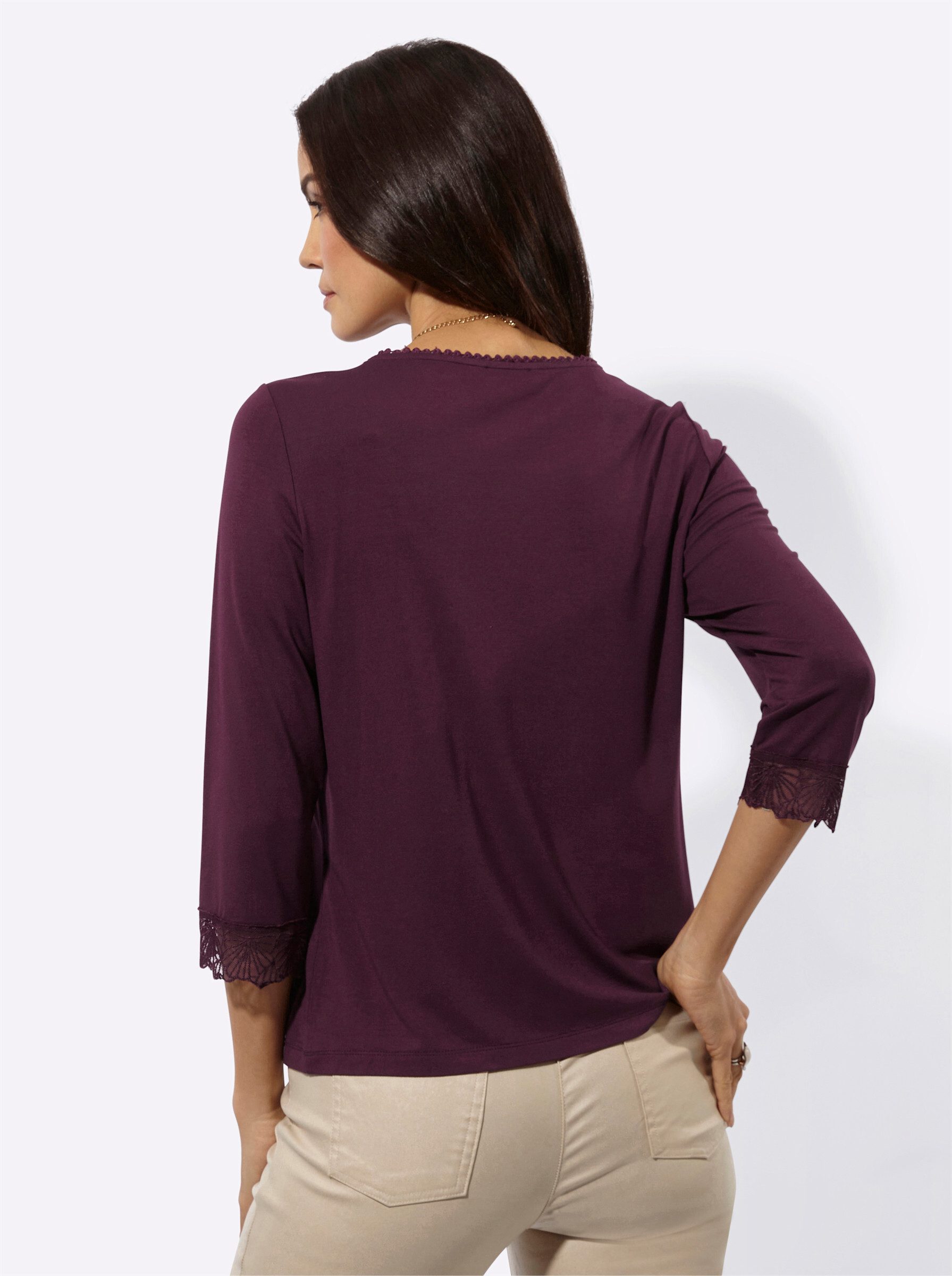 creation L T-Shirt Modal-Shirt 3/4-Arm – Bild 2 von 5