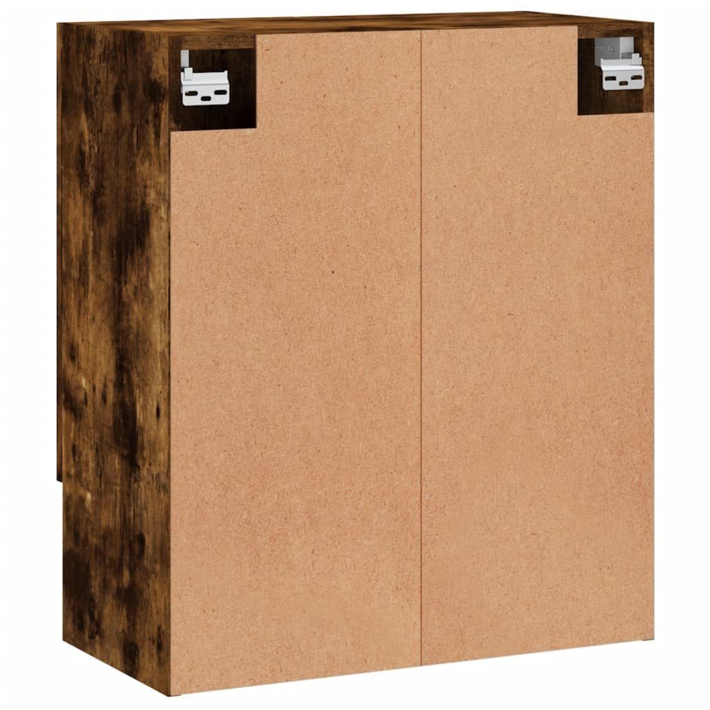 vidaXL cm Wandschrank Holzwerkstoff 60x31x70 (1-St) Räuchereiche Fächerschrank