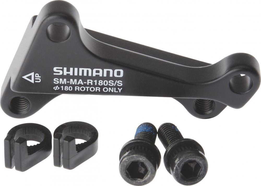 Shimano Scheibenbremse SHIMANO Scheibenbremsadapter Hinten IS auf IS - 180mm Bremsscheibe