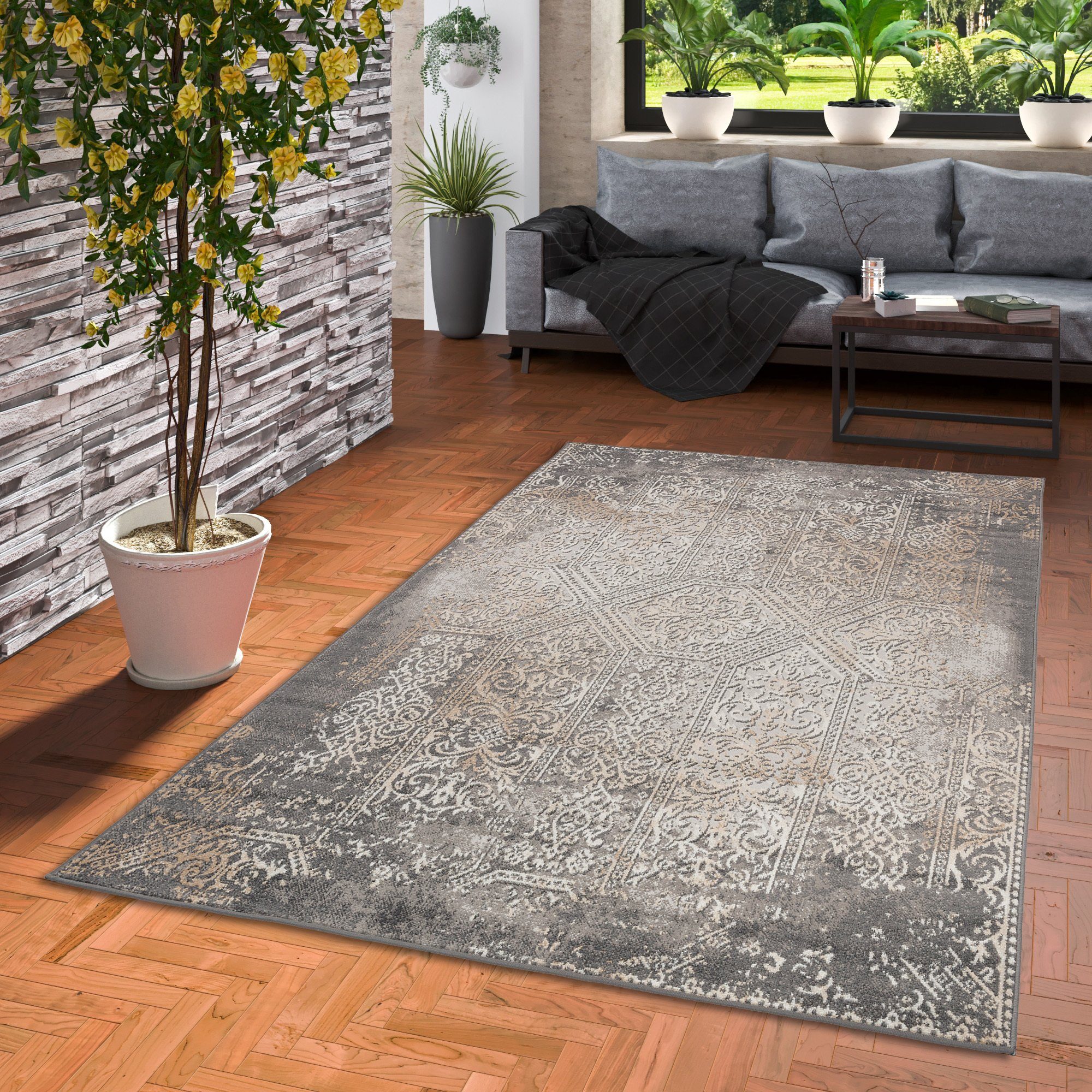 Pergamon Orientteppich Designer Teppich Moderne Orient günstig online kaufen