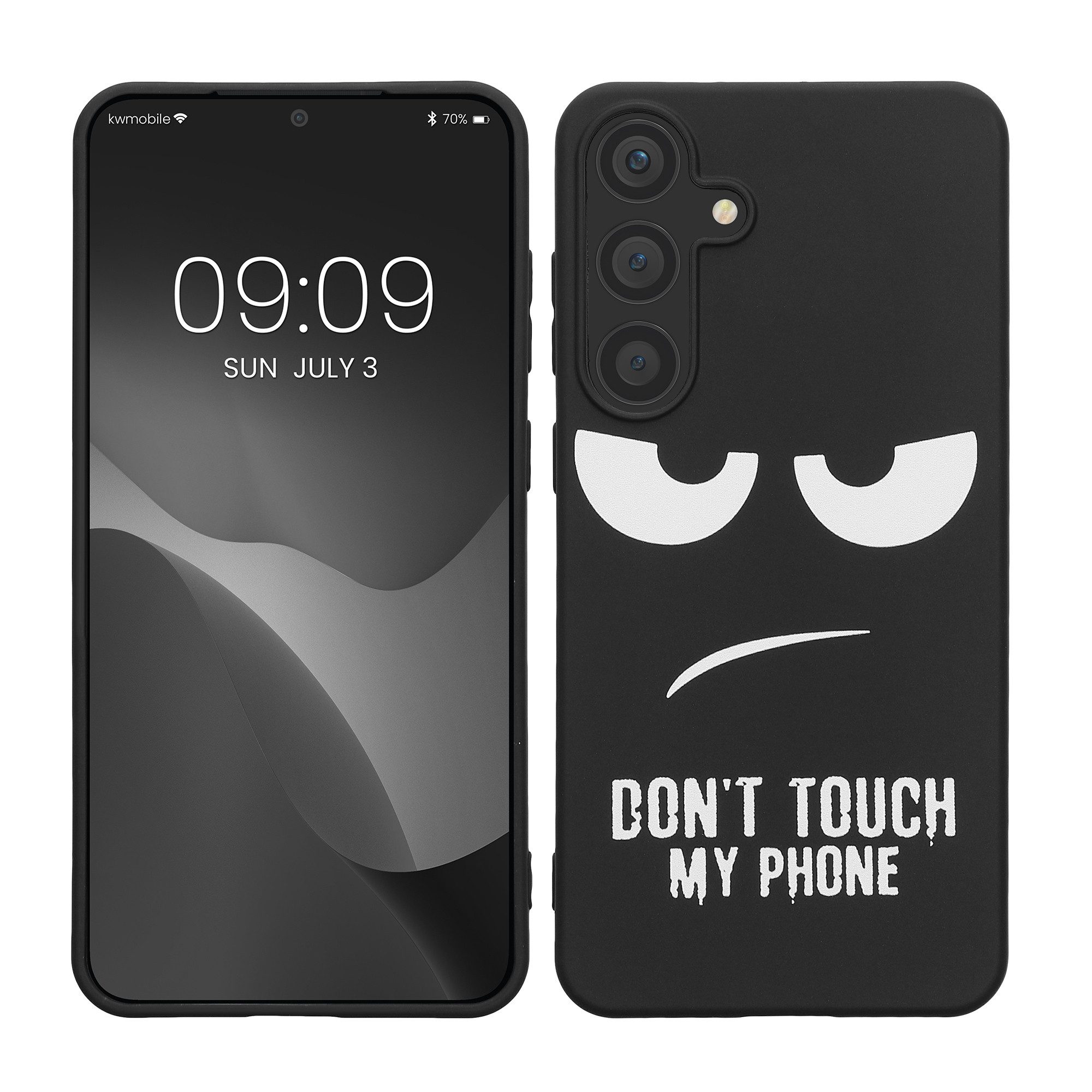kwmobile Handyhülle Hülle für Samsung Galaxy S25 Plus, Handyhülle Silikon Case