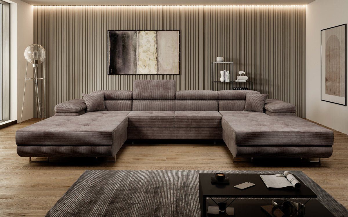 Luxusbetten24 Schlafsofa Designer Sofa Calvera U günstig online kaufen