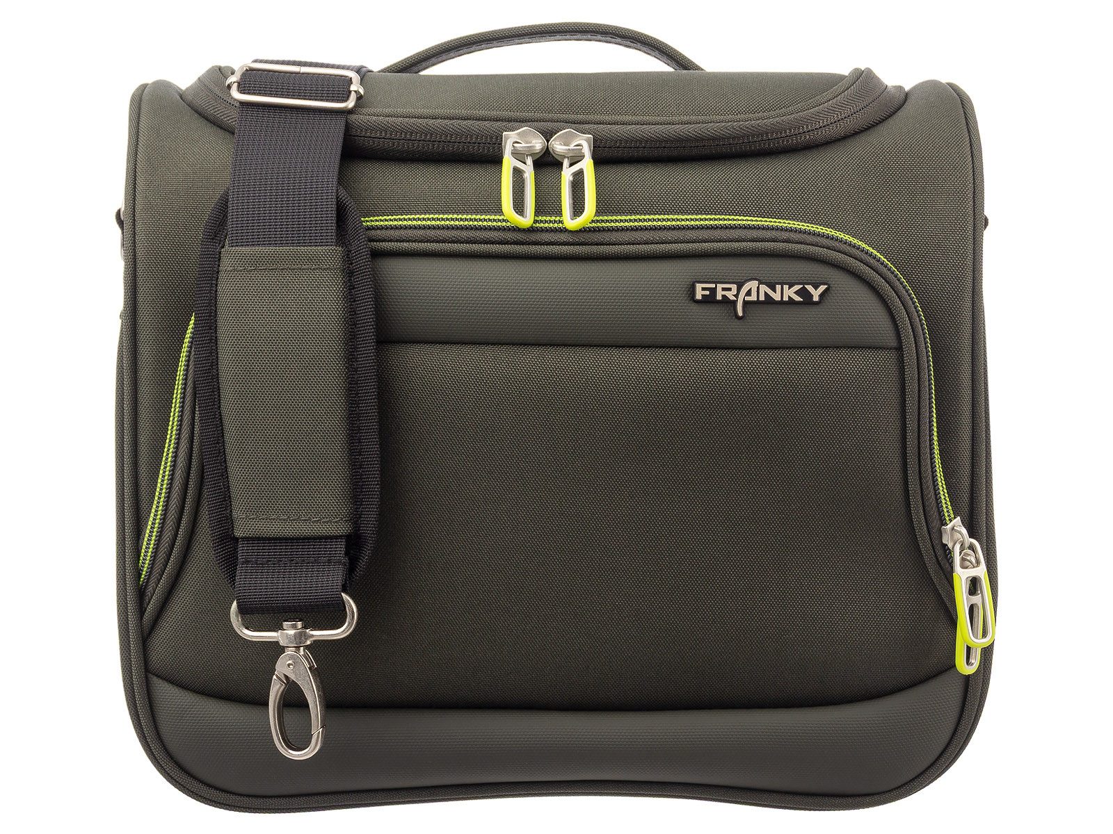 Franky Beautycase Beautycase T27-F Weichgepäck Reisegpäck (1-tlg), Trolleyaufsteckfunktion