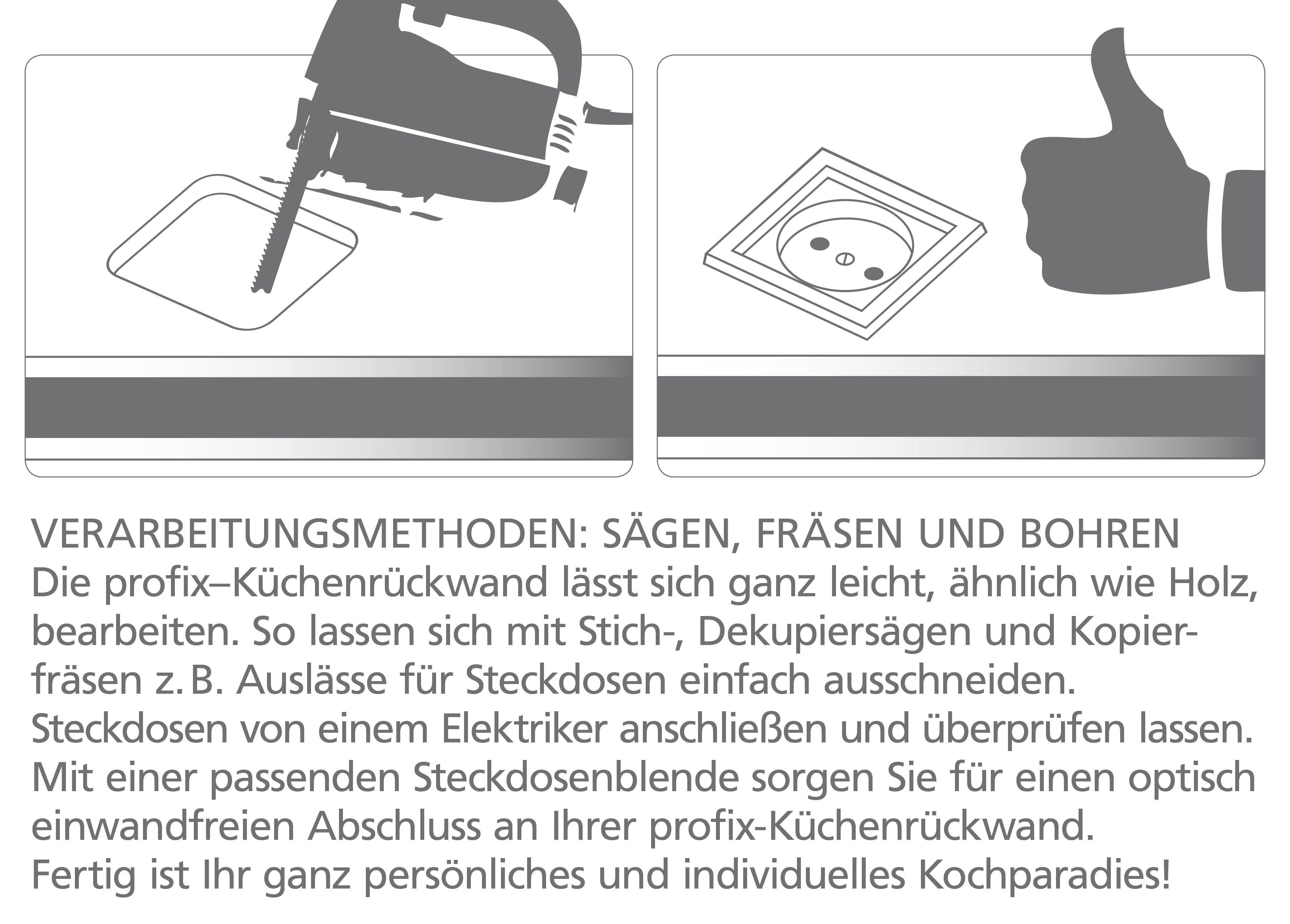 MySpotti Küchenrückwand »profix, Kuh«-kaufen