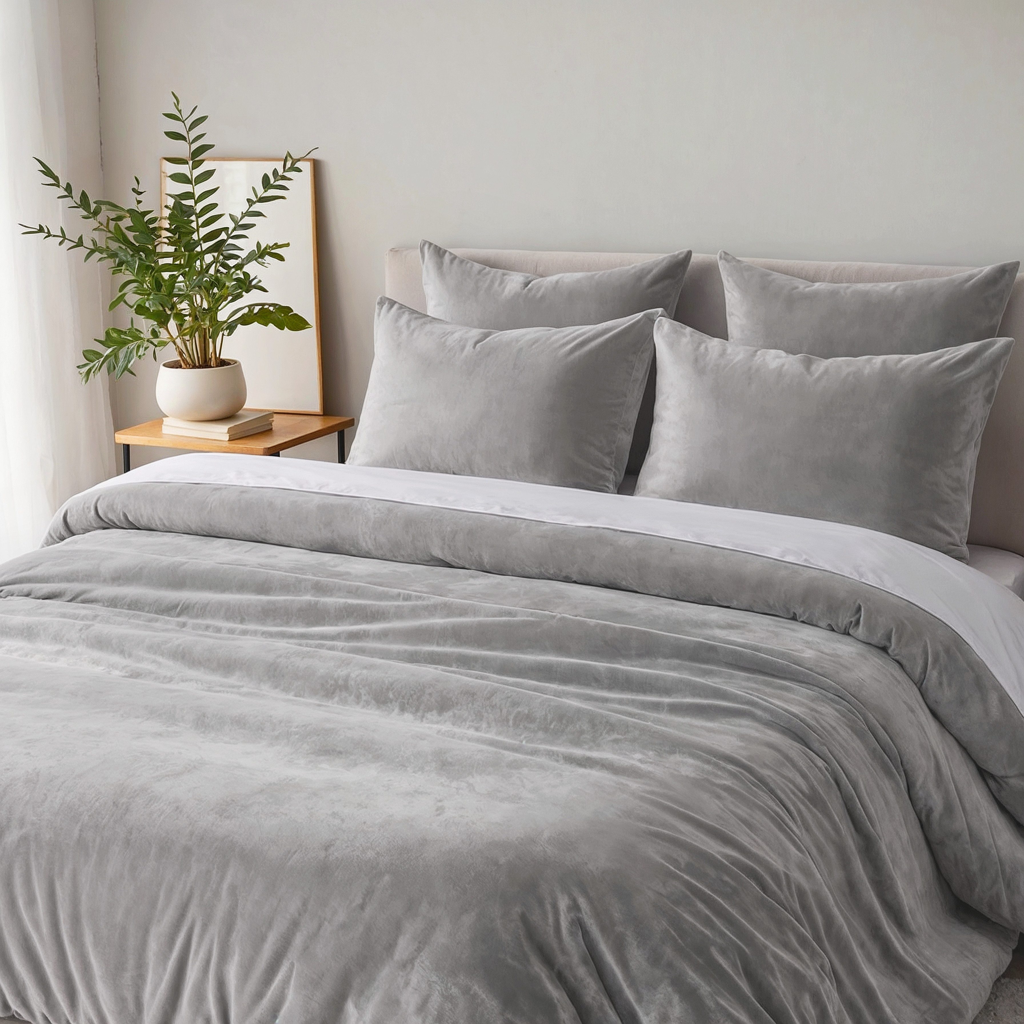 Cozyor Bettwäsche Kuschelbettwäsche flauschig warmer Teddy Plüsch, Biber, W günstig online kaufen