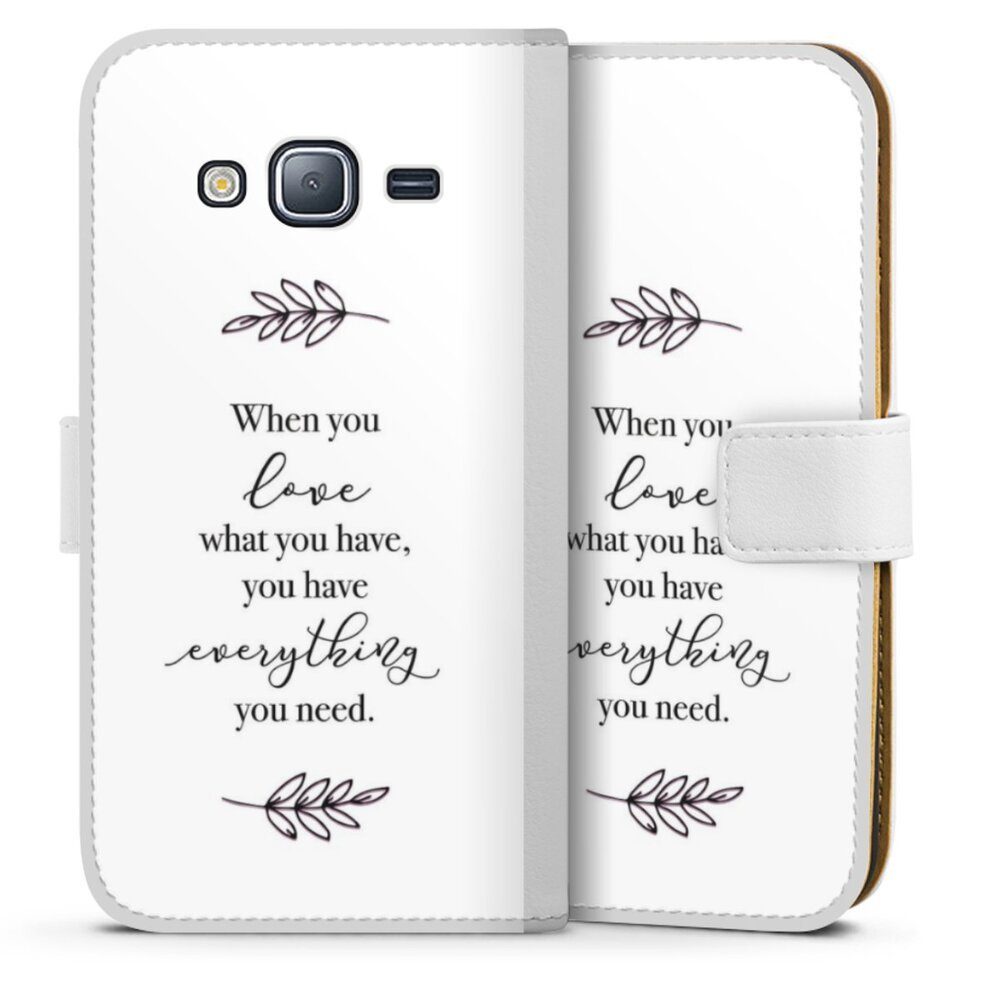 DeinDesign Handyhülle »Liebe Spruch Statement When You Love What You