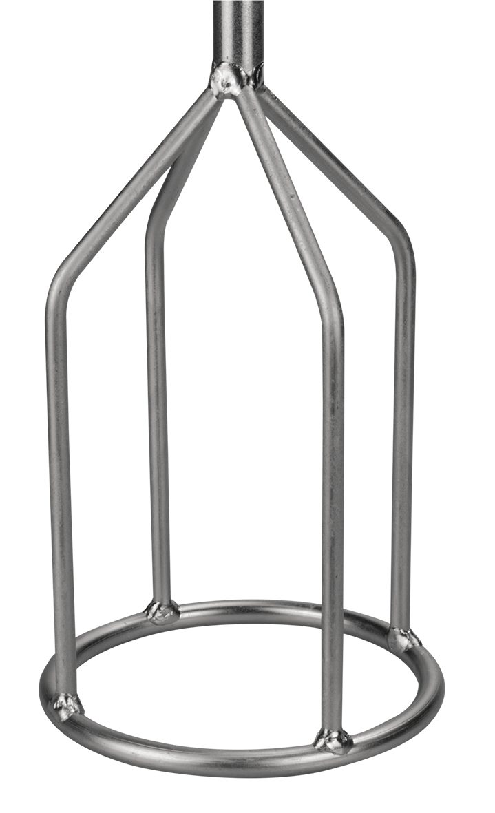 BOXTEC Rührstab BOXTEC Rührbesen Korbrührer KR Rührkorb M14 verzinkt Rührer, Ø 120 mm, L: 60 cm