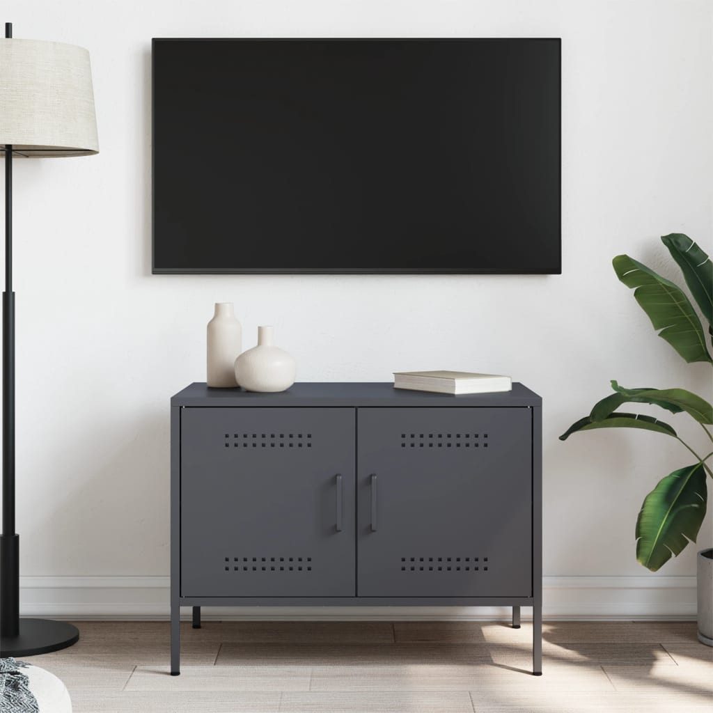 vidaXL TV-Schrank TV-Schrank Anthrazit 68x39x50,5 cm günstig online kaufen