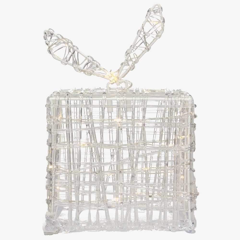 ECD Germany Weihnachtsfigur LED Dekolicht Weihnachtsdekoration Geschenkboxe günstig online kaufen