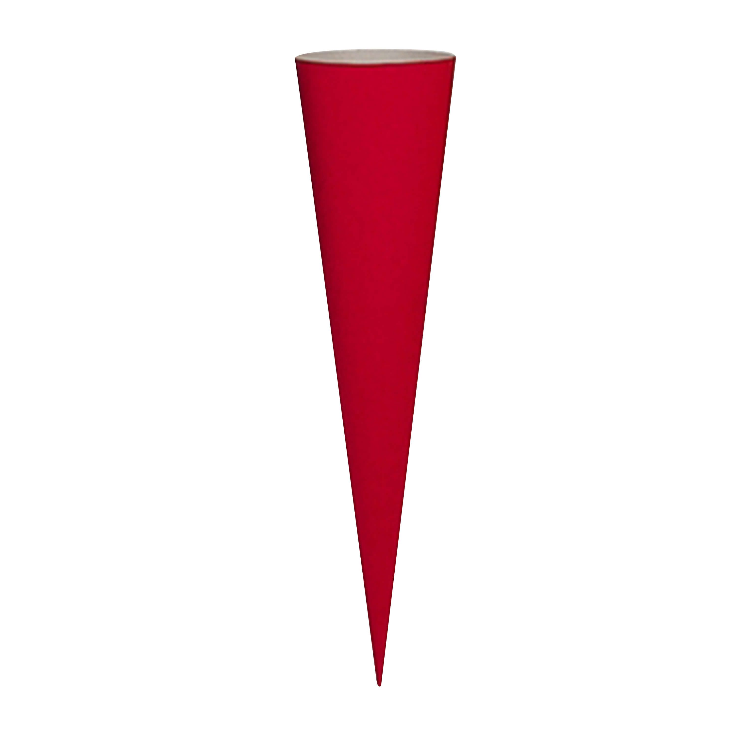 Goldbuch Schultüte Goldbuch Bastelschultüte rot - 70cm, Verschluss ohne