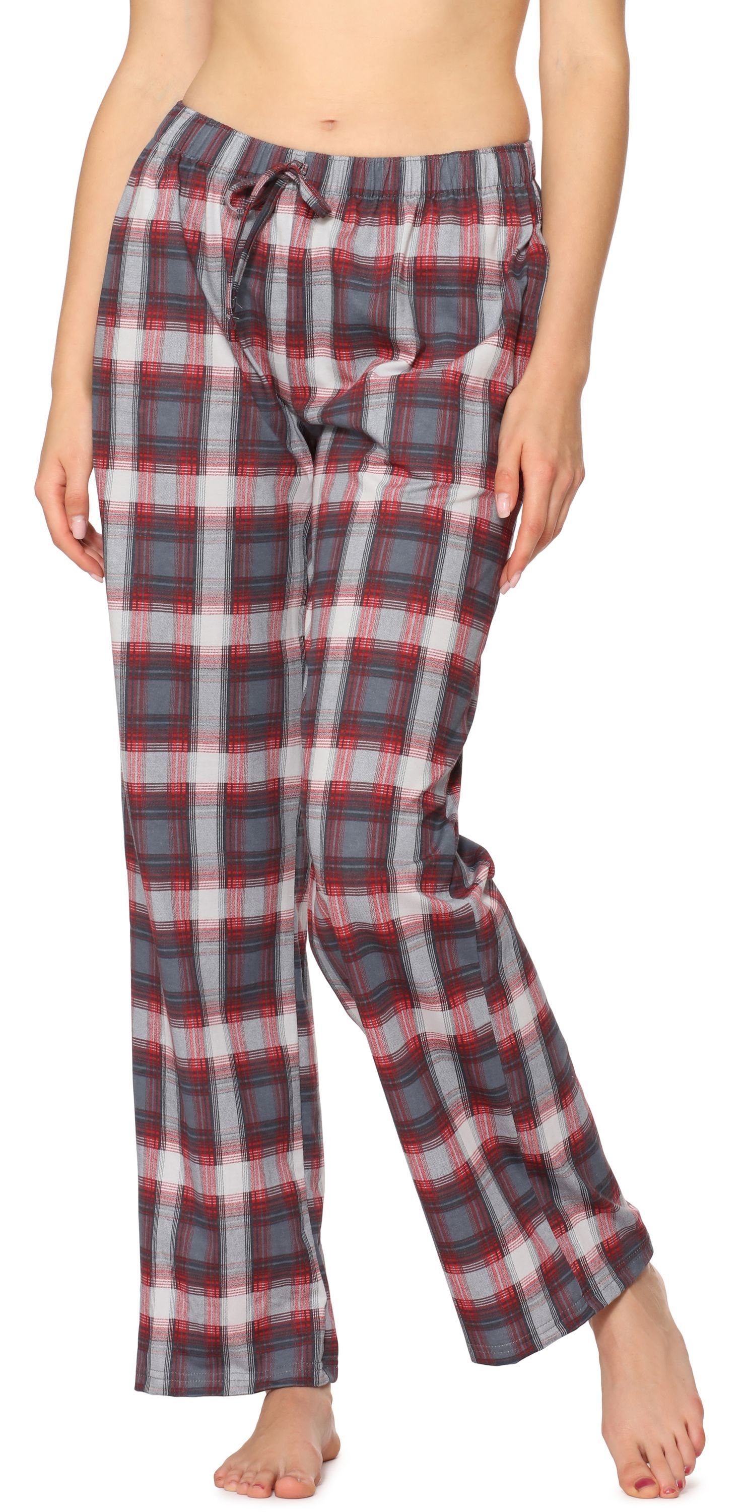 Merry Style Pyjamashorts Damen Schlafanzughose Lang günstig online kaufen