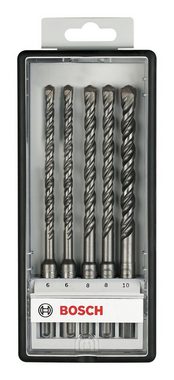 BOSCH Universalbohrer, SDS plus-5 Robust Line Hammerbohrer-Set - 6 - 10 mm - 5-teilig