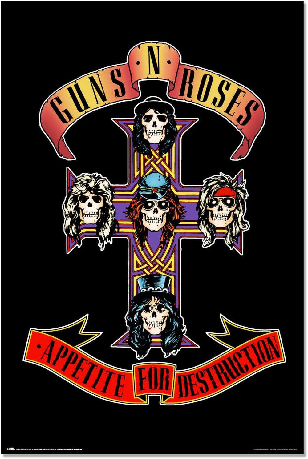 Poster MB 227 - Guns N´ Roses - Poster 61x91,5 cm
