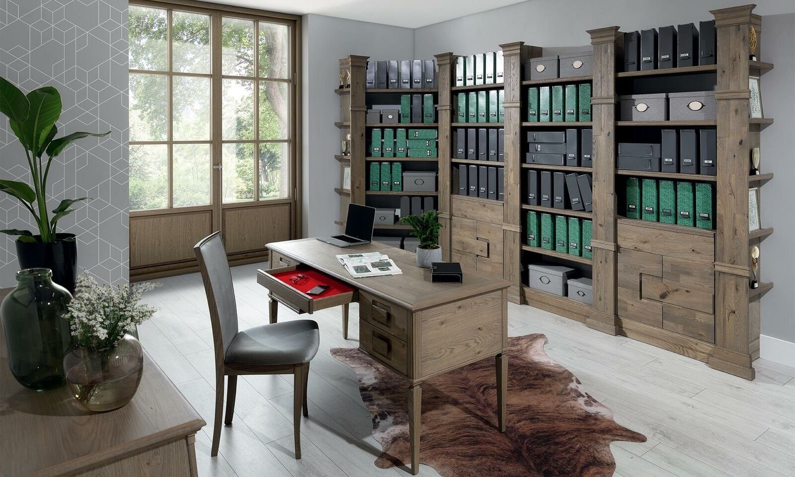 JVmoebel Schrank Schränke Wohn Regal Büroregale, Wand Zimmer Bücherregal Luxus in Europe Made