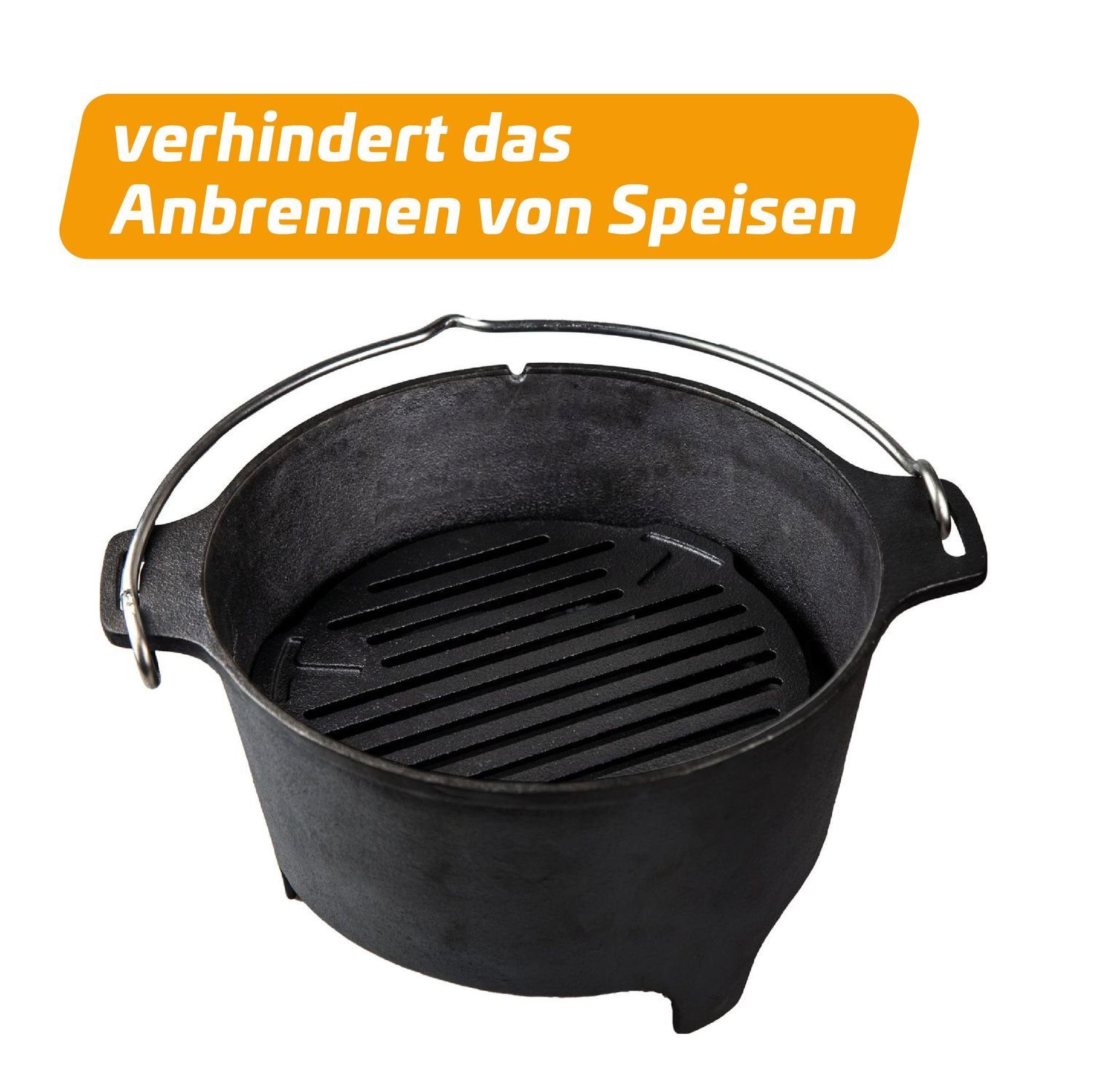 Dutch DO9 Feuerrost für Grillfürst Einsatz - Oven Bratentopf Grillfürst
