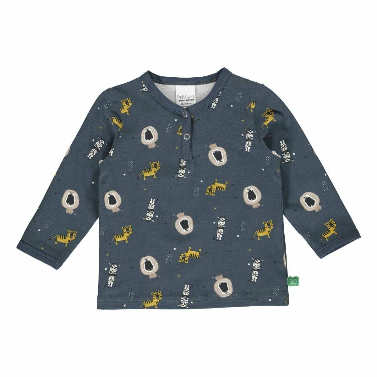 Kinder Shirts Fred's World by GREEN COTTON Langarmshirt (1-tlg)