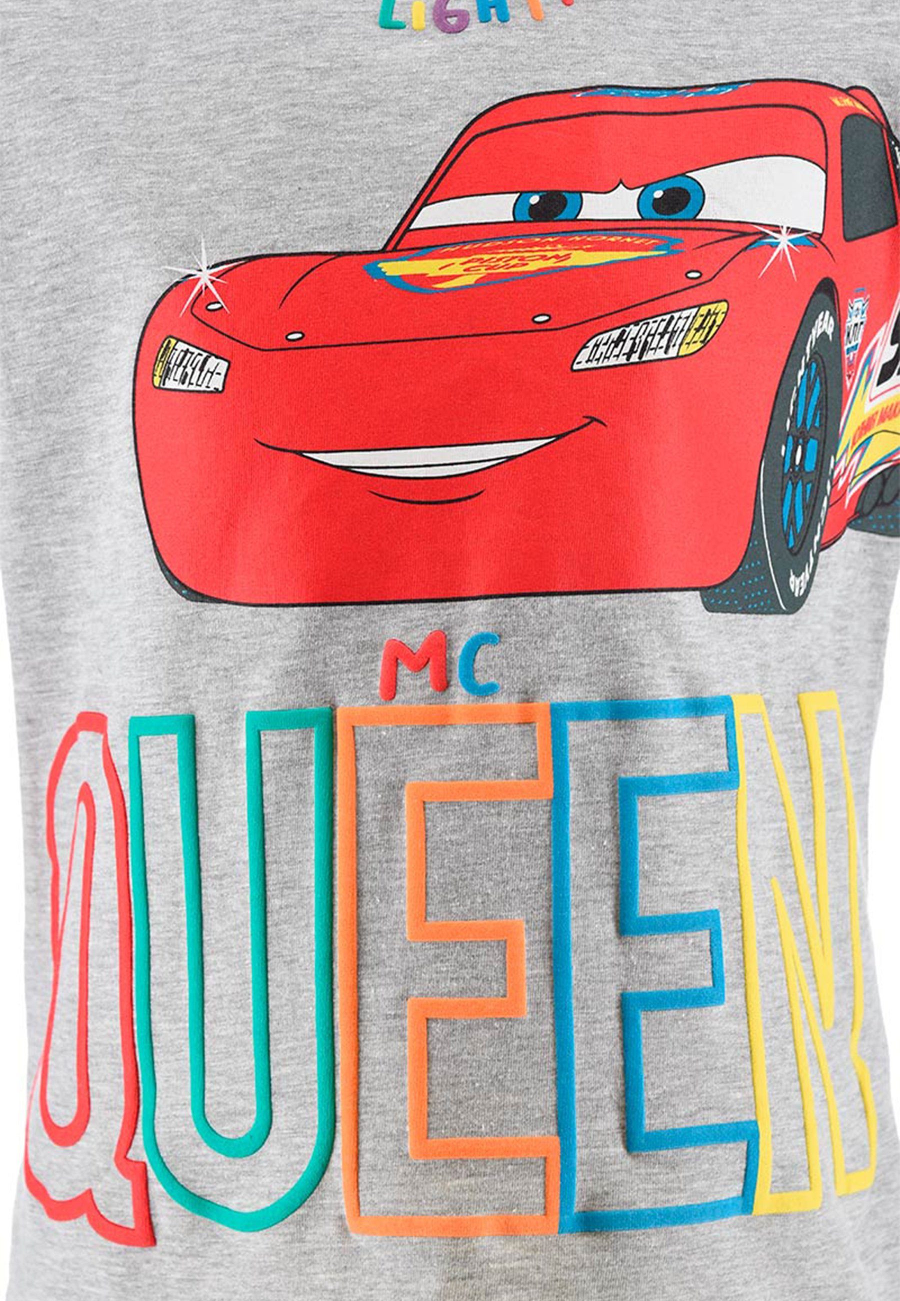 McQueen Shorts Shorty Cars Disney T-Shirt Lightning Bekleidungs-Set (2-tlg) &