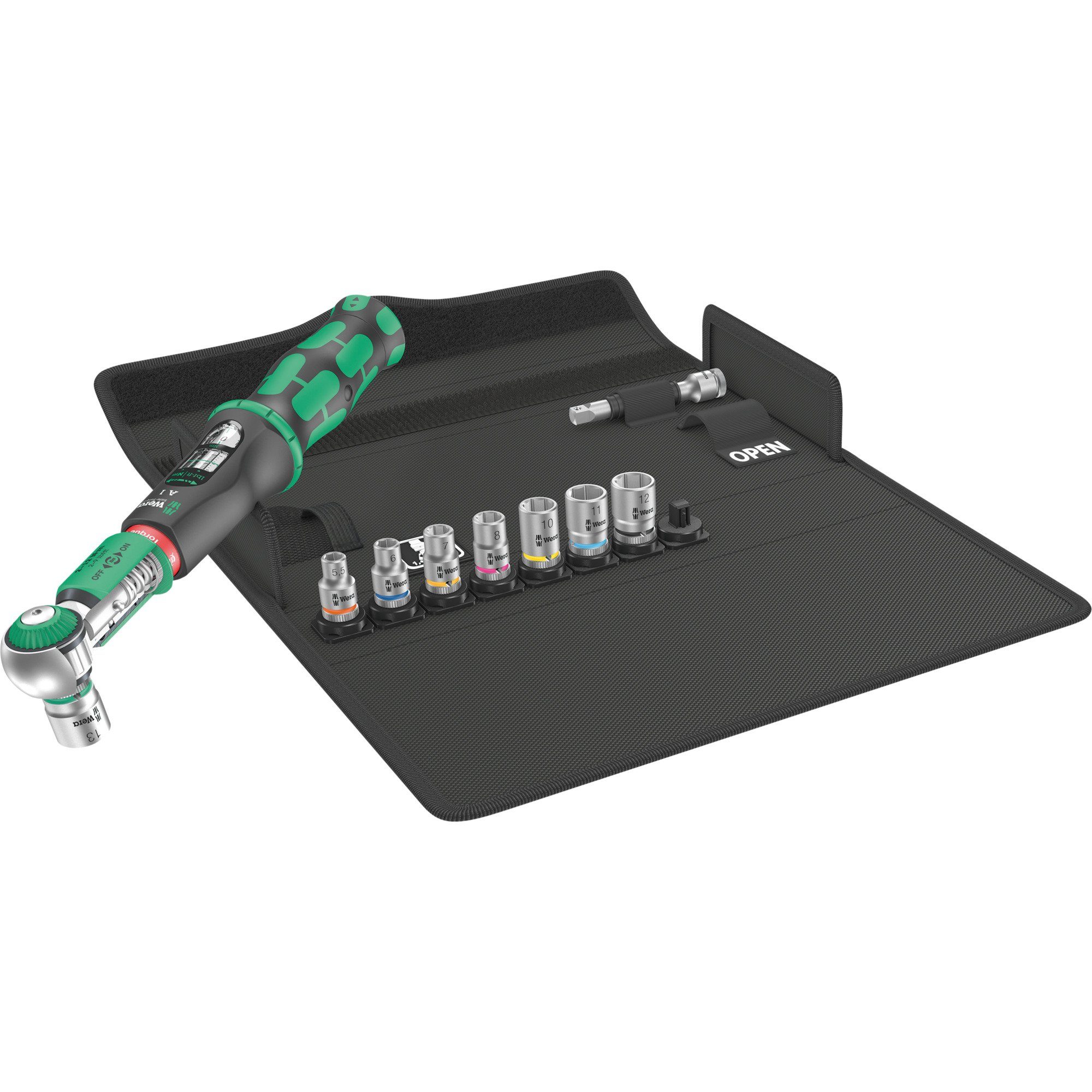 Wera Drehmomentschlüssel Wera 10‑teilig Set A1 Safe-Torque 1