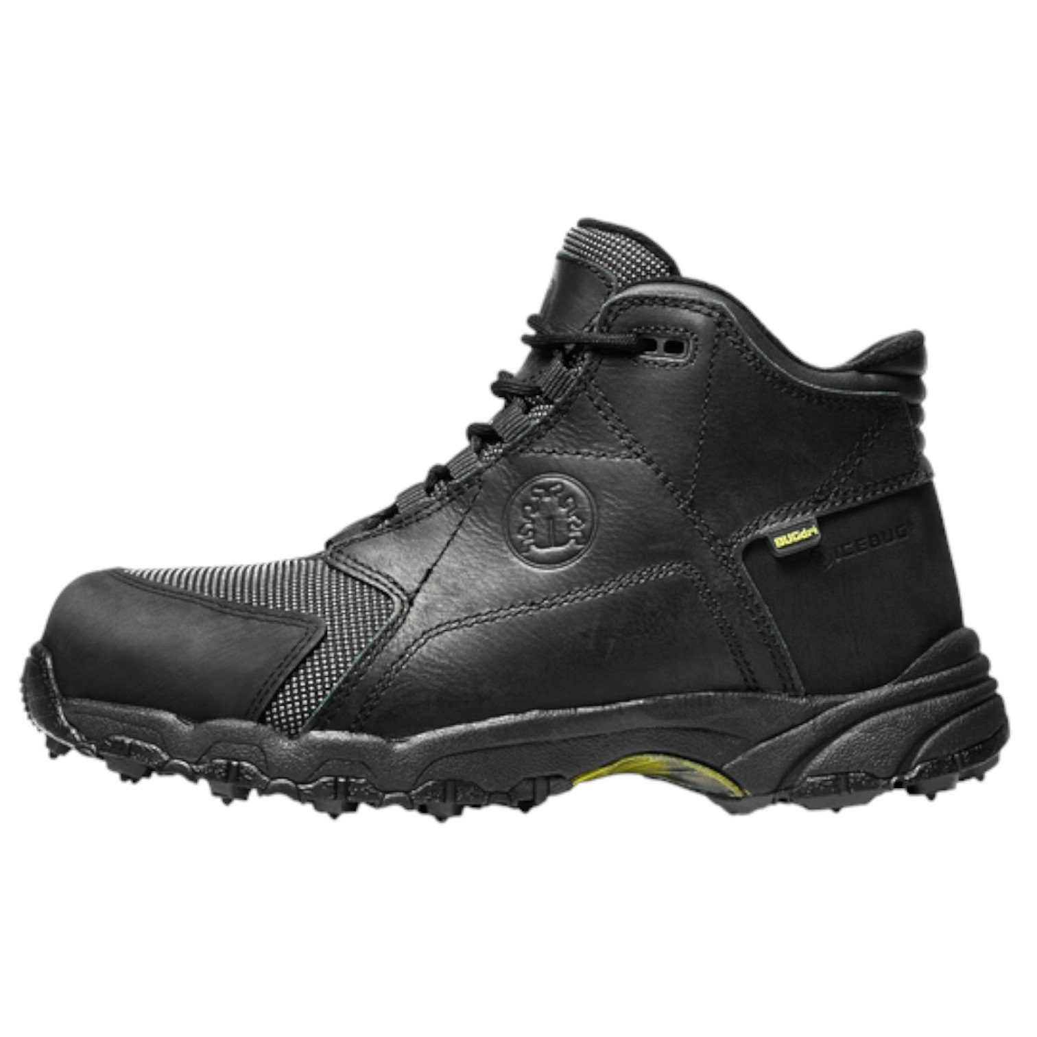 Icebug Arbeitsschuhe Vidar Pro BUGrip® (wasserdicht, mit Spikes, weit) Wanderschuh