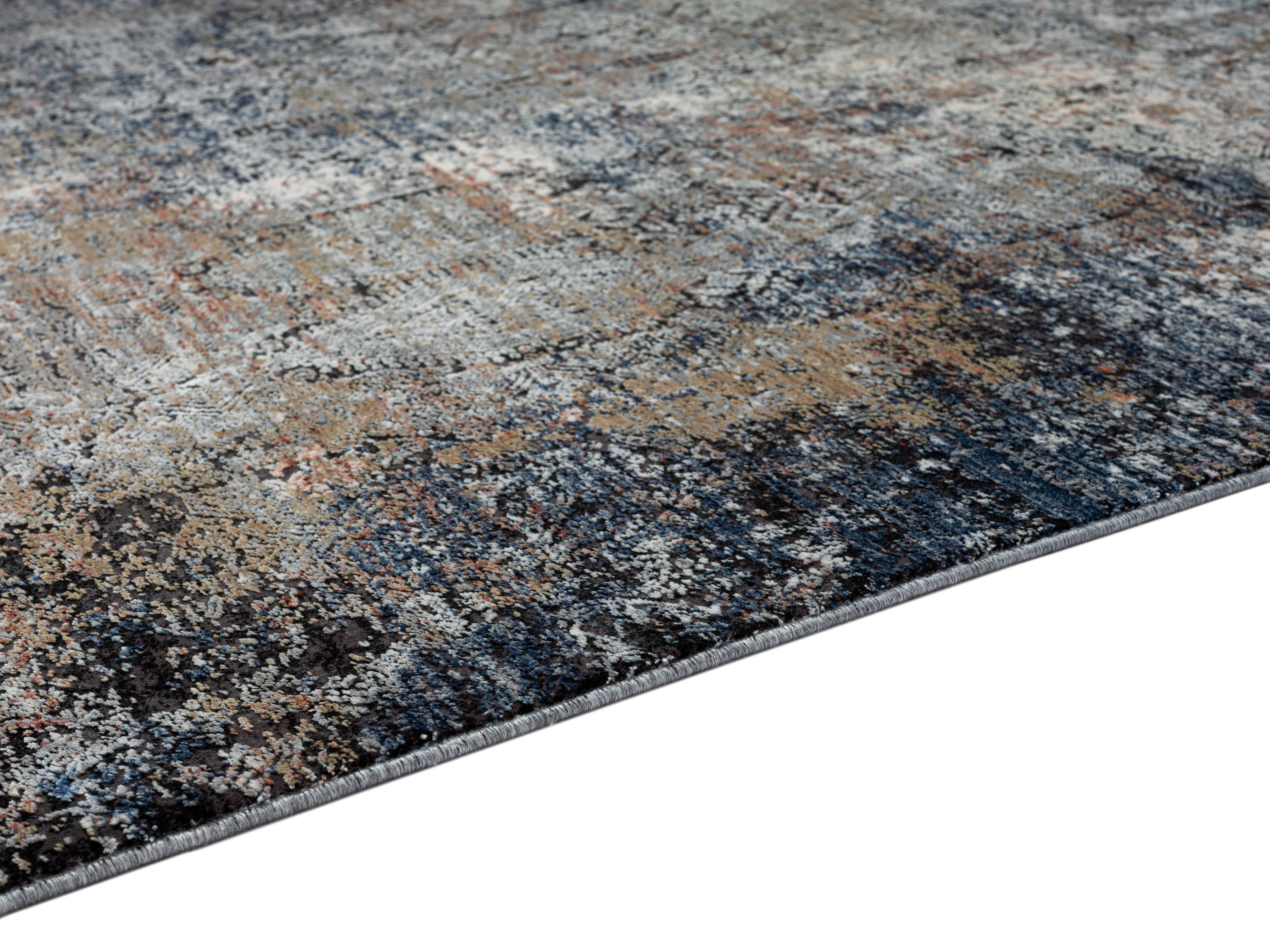 Teppich Scala Optik eleganter rechteckig, Flor, 221, Viskoseteppich, bunt Höhe: ASTRA, 7 mm, seidiger Orient 6621