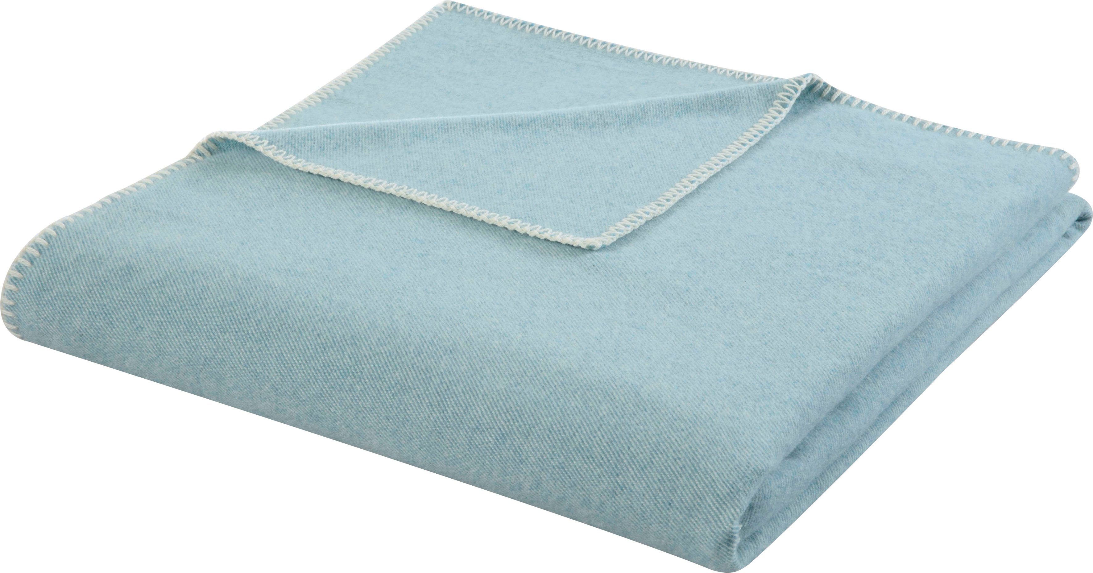 Wolldecke Arezzo Stripe, Biederlack, mit recycelter Wolle