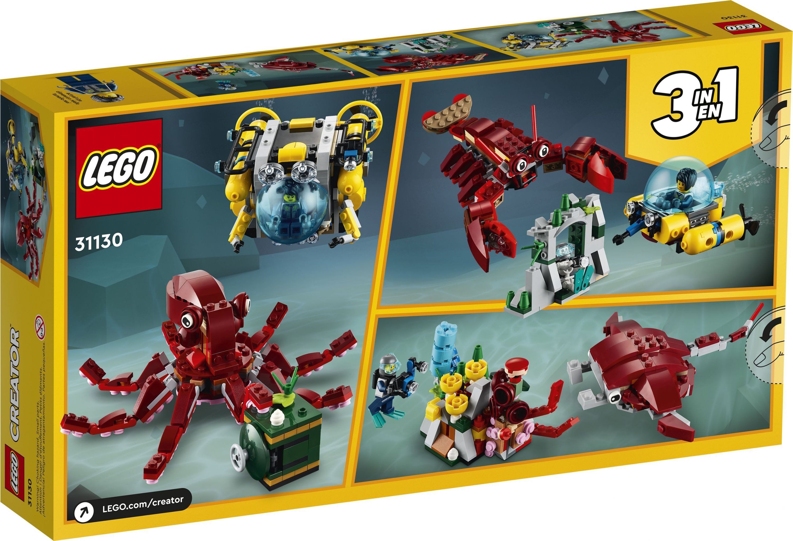 LEGO® LEGO® Creator Schatzsuche am Meeresgrund günstig online kaufen