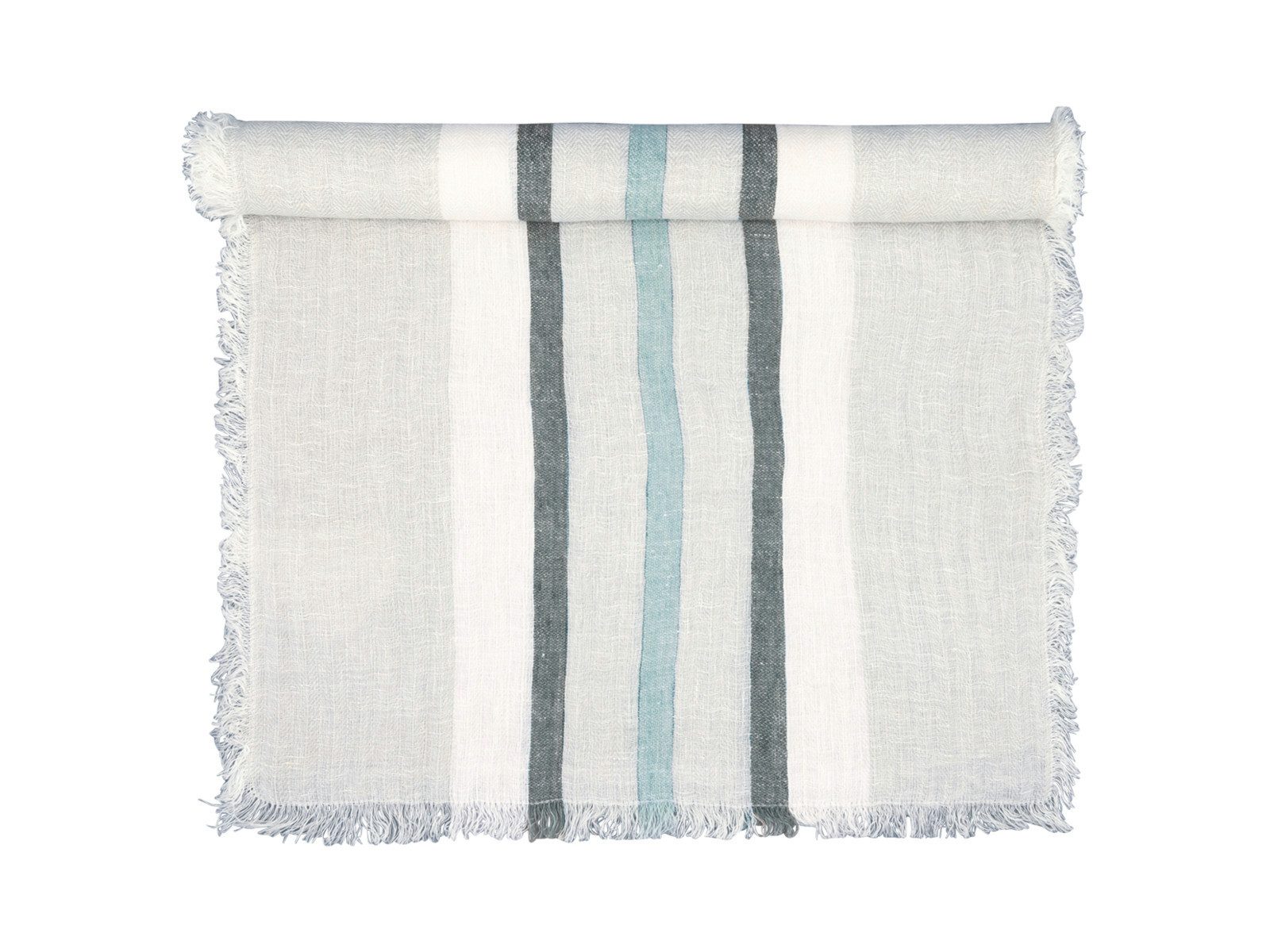Tischläufer Mannie Leinen Tischläufer dusty green 140x45cm