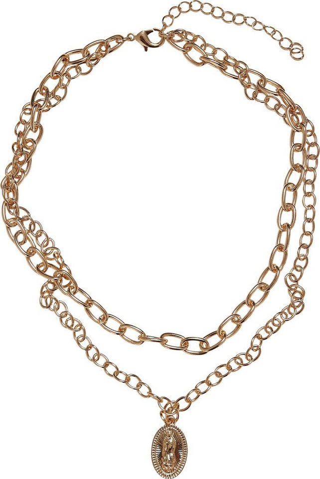 URBAN und Accessoires Stil Komfort perfektes Layering Gefühl Madonna von Necklace, Für Edelstahlkette CLASSICS ein