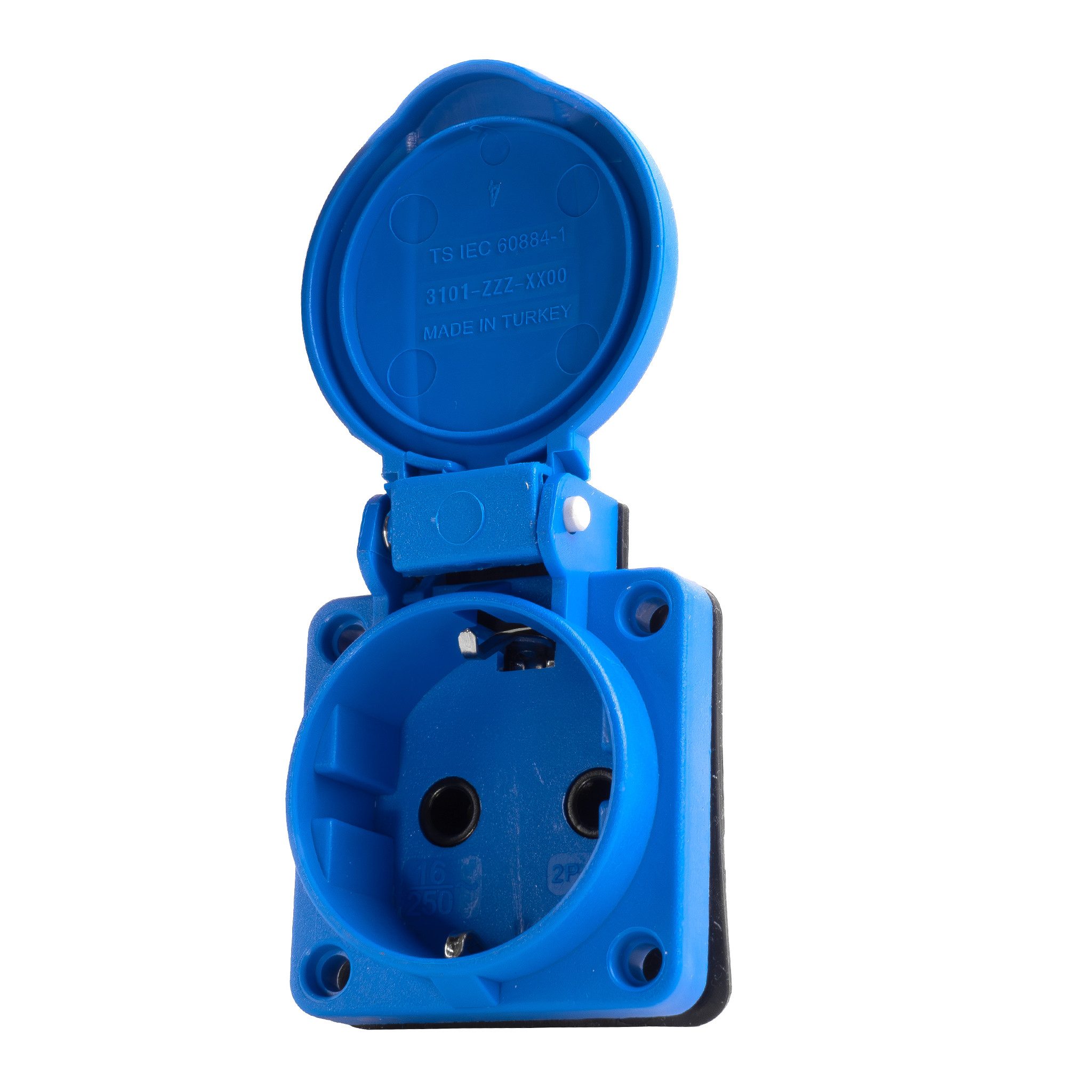 TP Electric Steckdose Einbausteckdose Schuko 230V Steckdose IP54 TpE