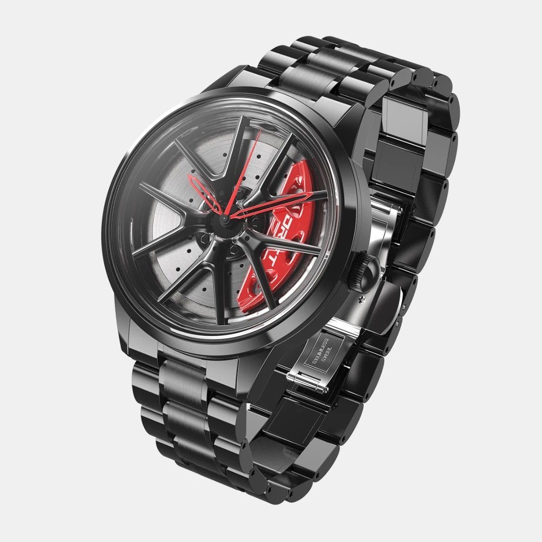 DRIFTELEMENT Quarzuhr NITRO FELGENUHR, Dreidimensionales M8 günstig online kaufen