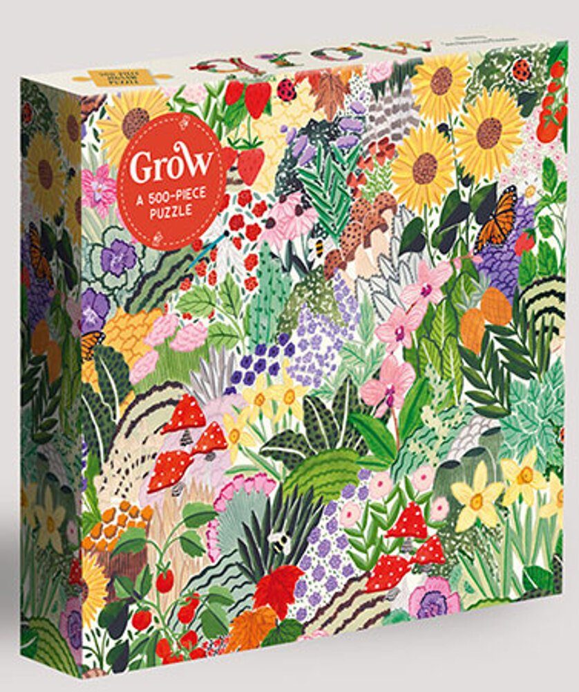 Chronicle Books Puzzle Blühende Wiese, Puzzleteile