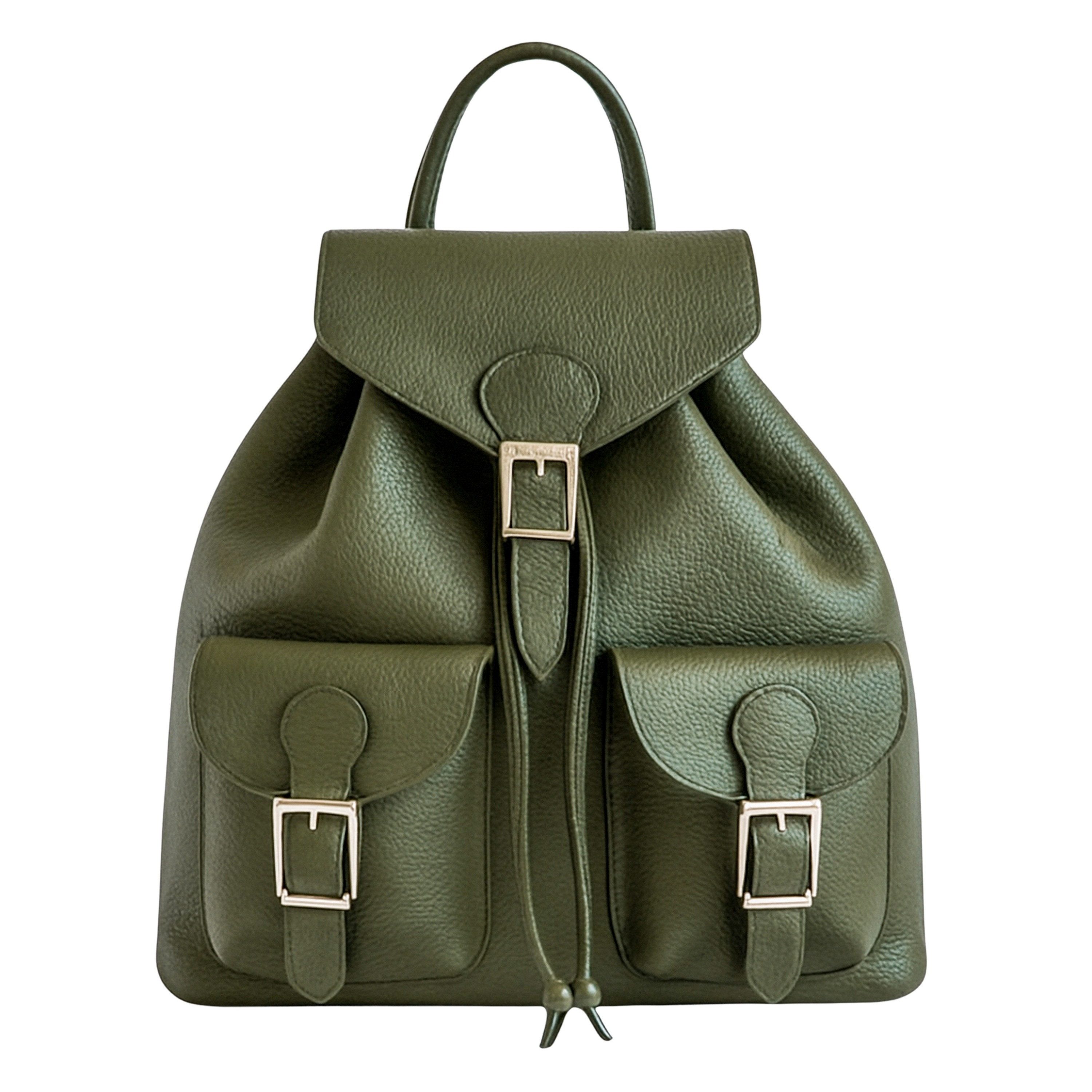 COLLEZIONE ALESSANDRO Rucksack Chicaletta (1-tlg), lässiges Design aus echtem Leder