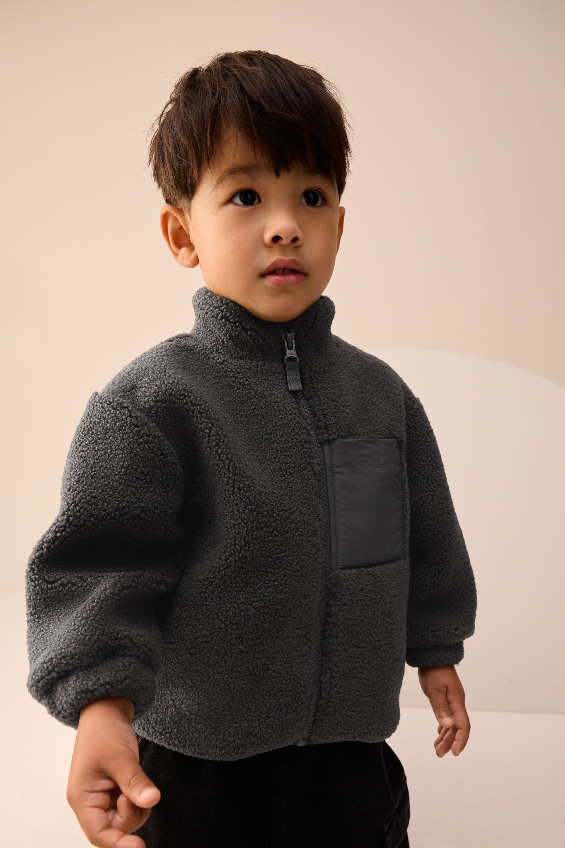Next Fleecejacke Fleece-Oberteil mit durchgehendem Reißverschluss günstig online kaufen