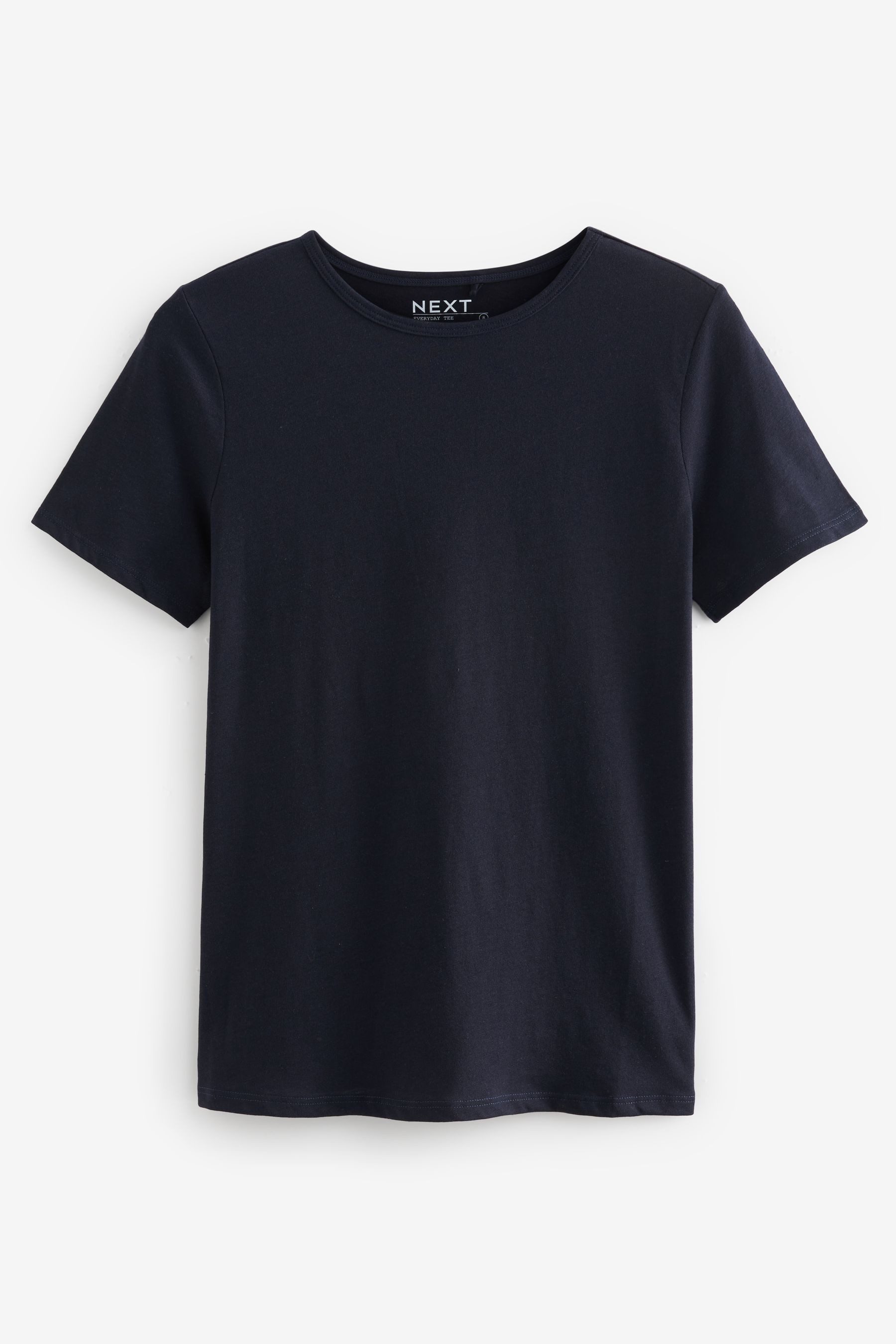 Next T-Shirt Everyday Kurzarm-T-Shirt mit Rundhalsausschnitt günstig online kaufen