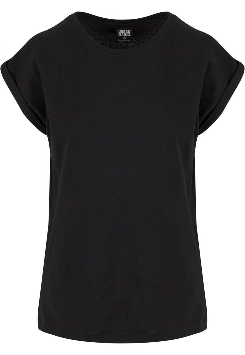 Kurzarmshirt Urban Classics Damen Ladies Extended Shoulder Tee