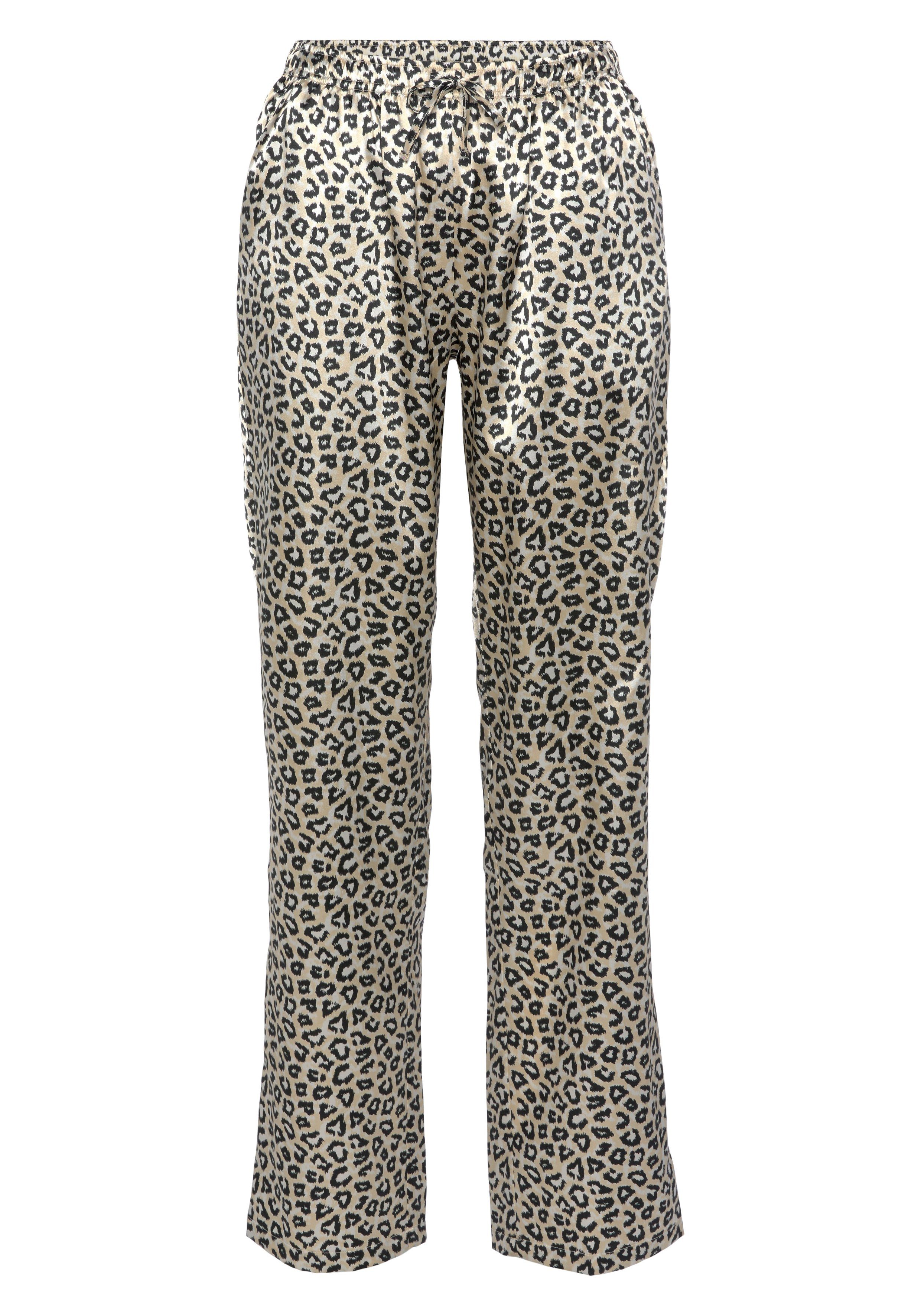 Buffalo Pyjamahose mit schönem Animal-Print