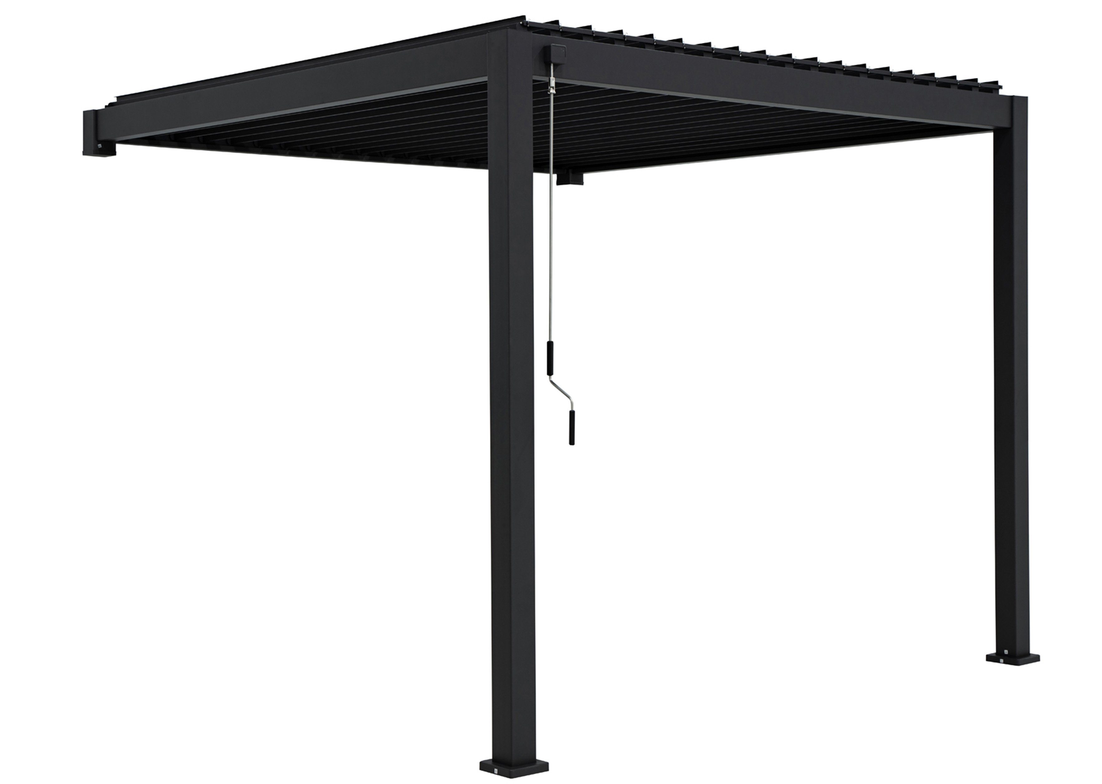 Green Spirit Pergola Lamellendach Pavillon MIRADOR Classic 3x3
