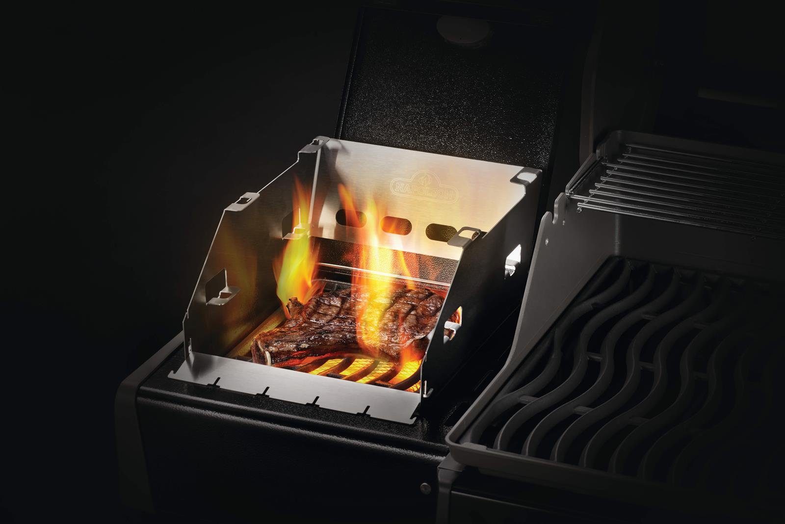 Napoleon Grill-Windschutz Windschutz für SIZZLE ZONE, klein - für Rogue XT/Rouge SE