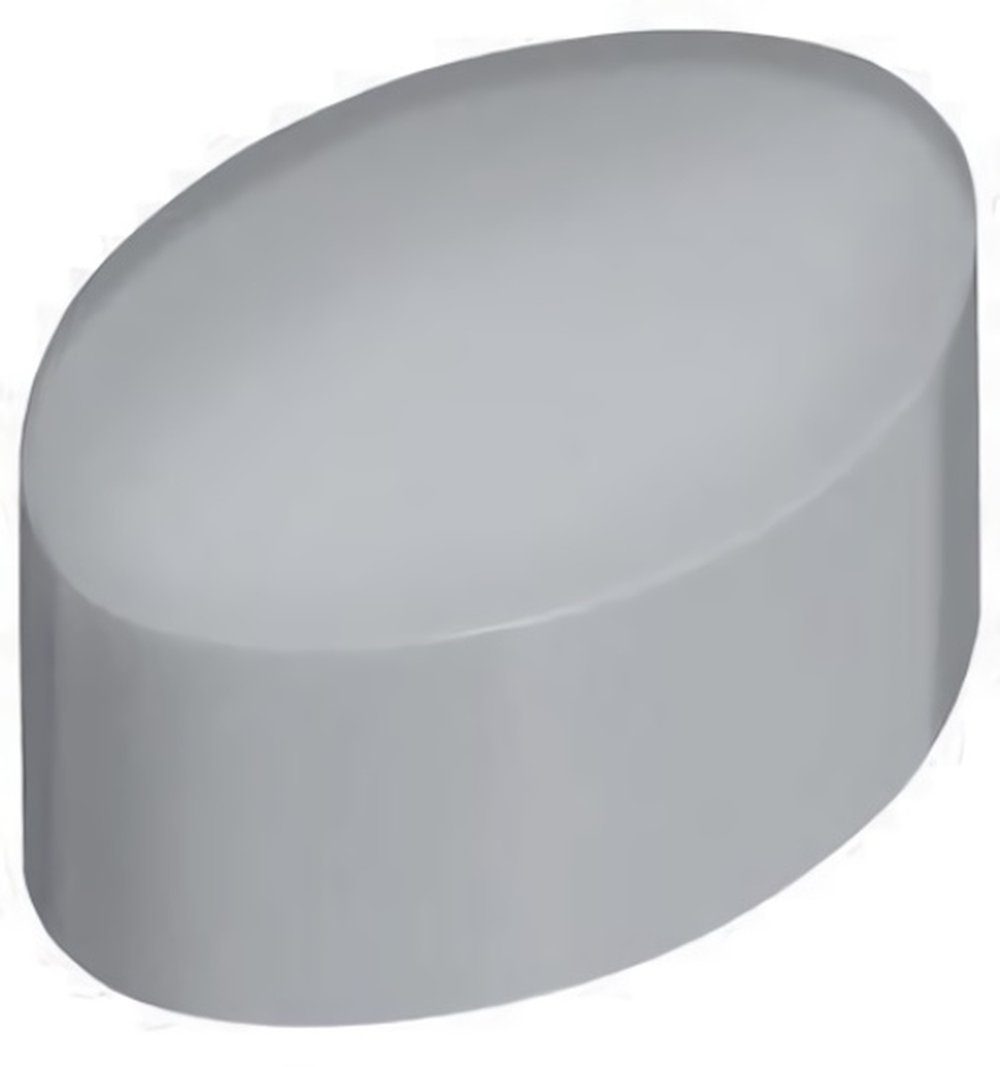 hansgrohe Druckknopf HANSGROHE 97231000 Druckknopf-Set grau für Ecostat 1001 Thermostat A