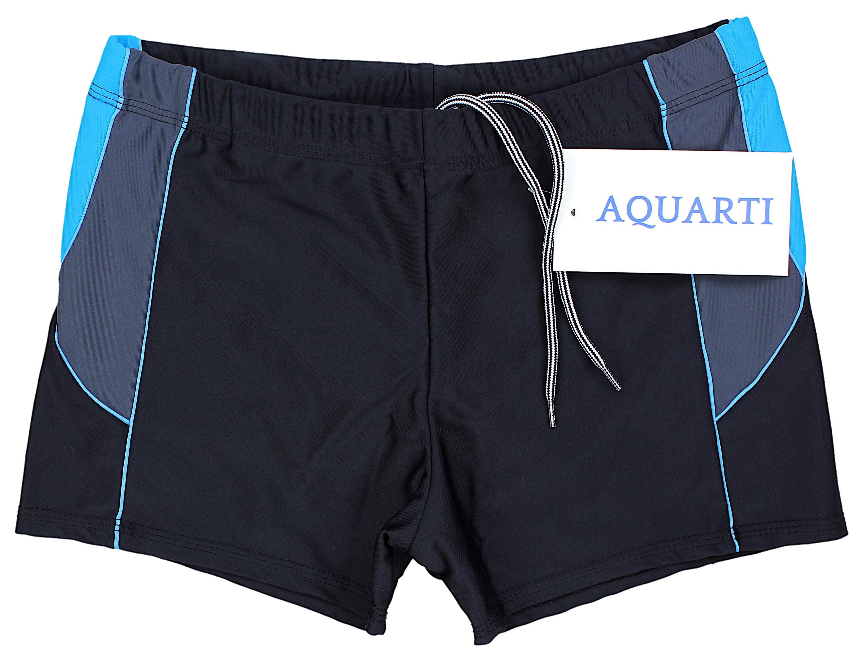 Aquarti Badehose Aquarti Herren Badehose Kurz mit Kontrastpaspel – Bild 4 von 5