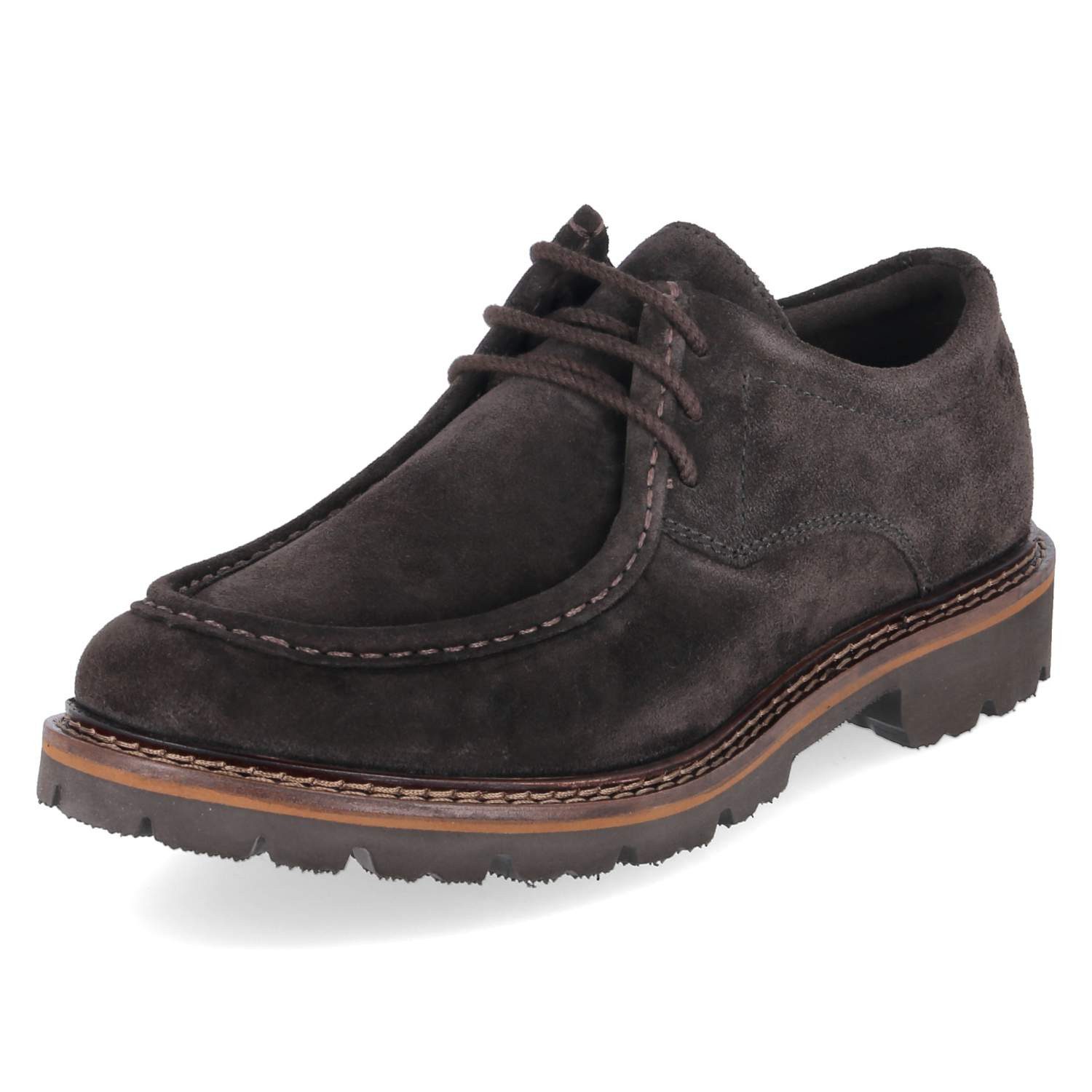 SIOUX Sioux Schnürschuhe 11692 Herren Rauleder brown Schnürschuh – Bild 2 von 5
